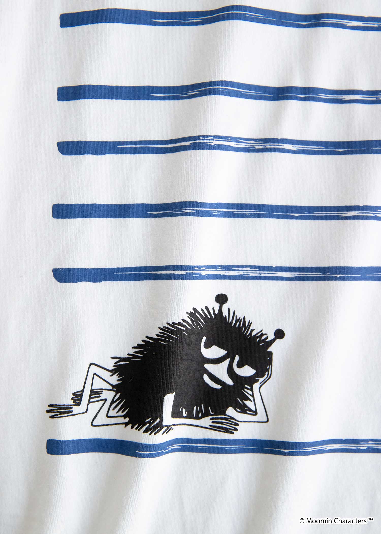 ムーミン オーガニックコットンフレンチスリーブTシャツ