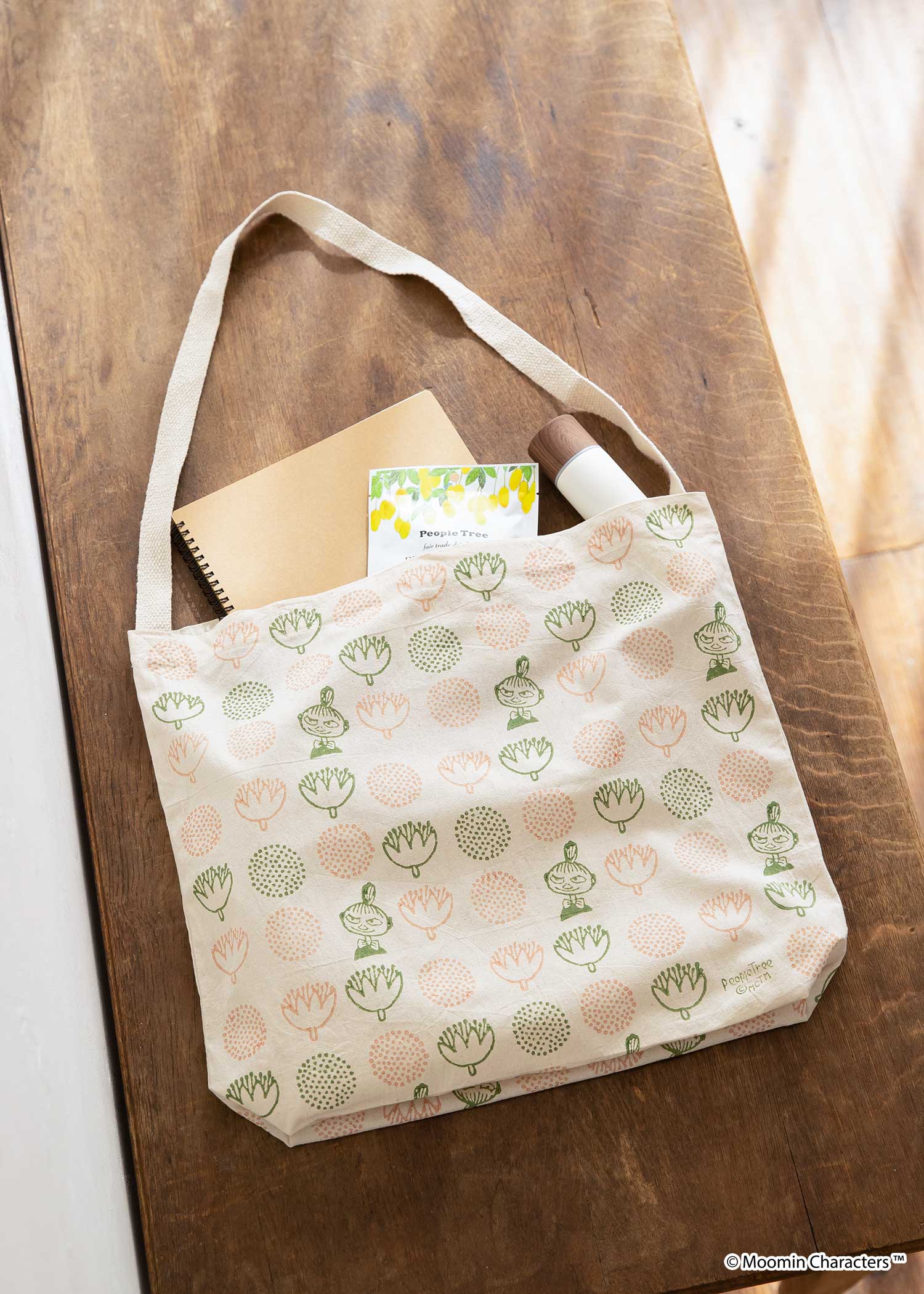 ムーミン ブロックプリントショルダーバッグ