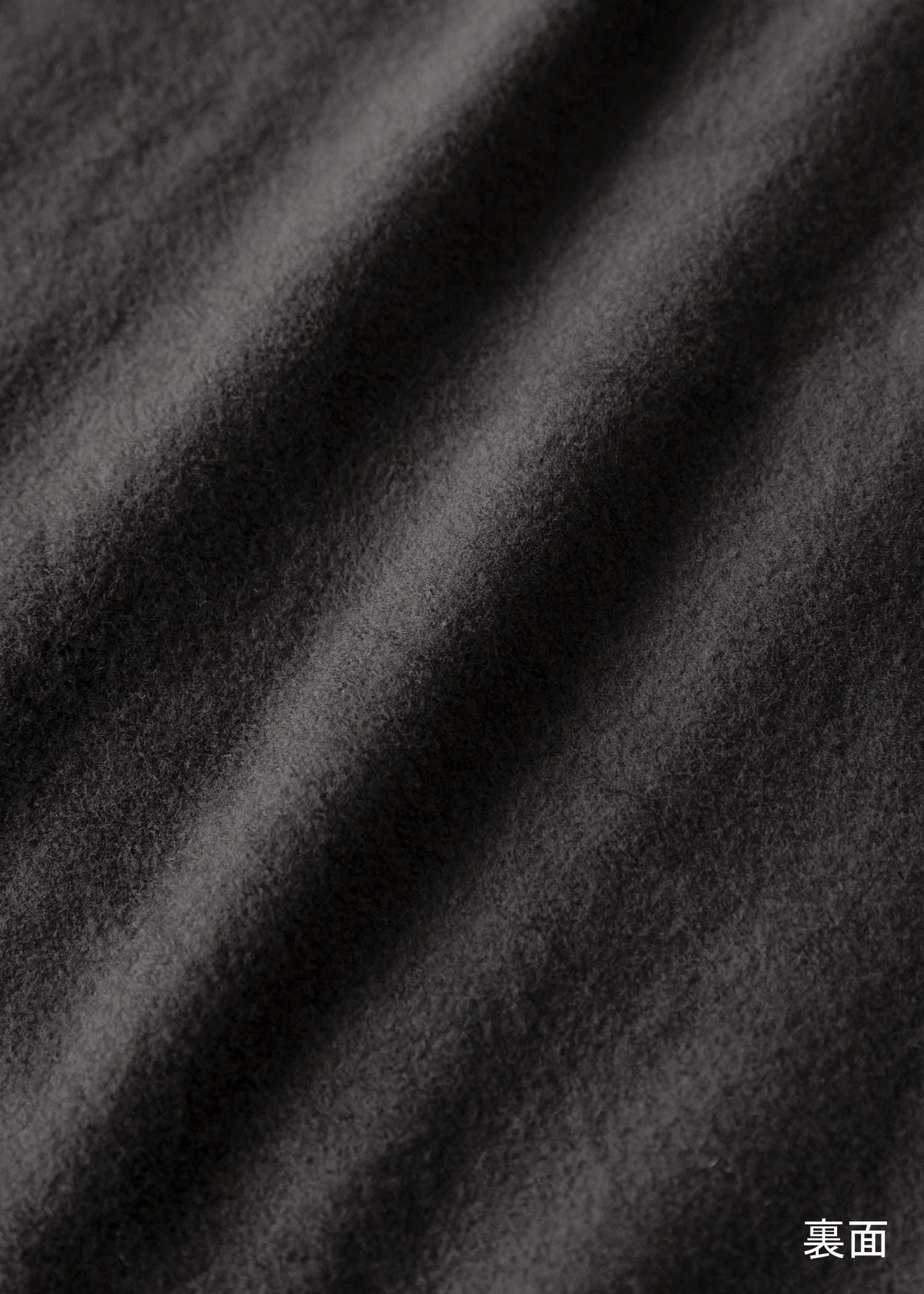 オーガニックコットン裏起毛フレアパンツ