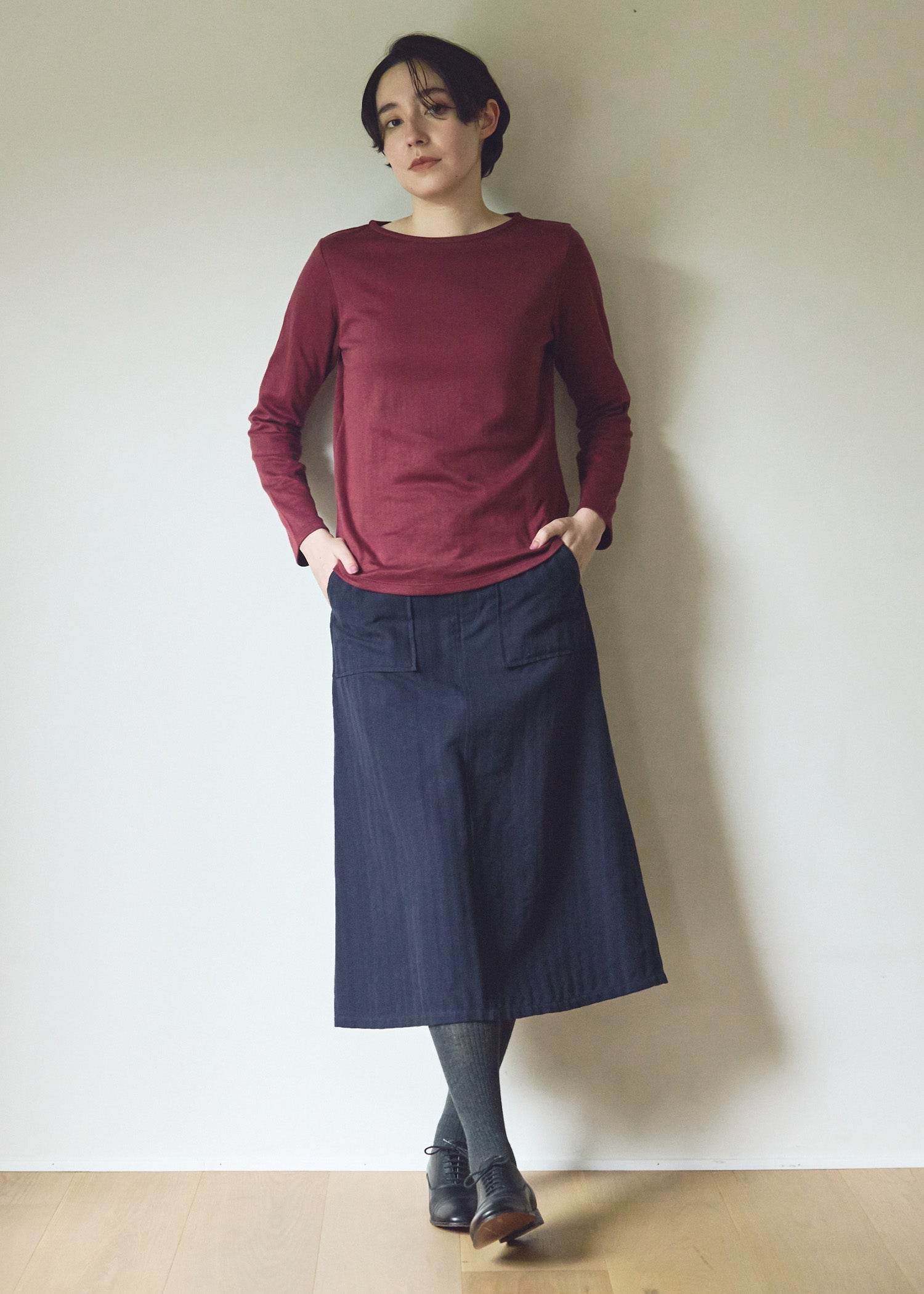 身長:170cm 着用サイズ:M