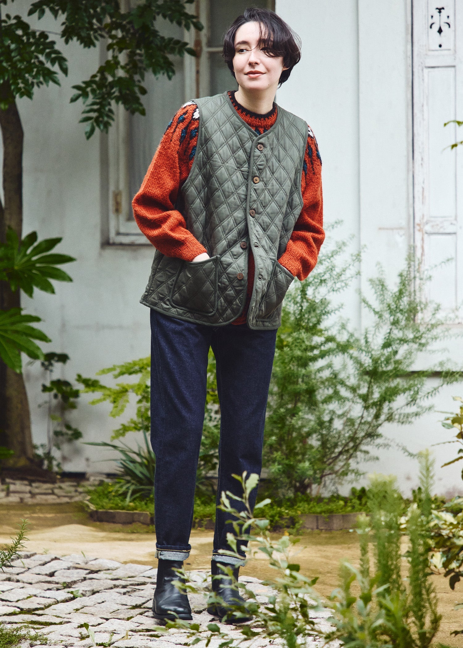 身長:170cm 着用サイズ:M