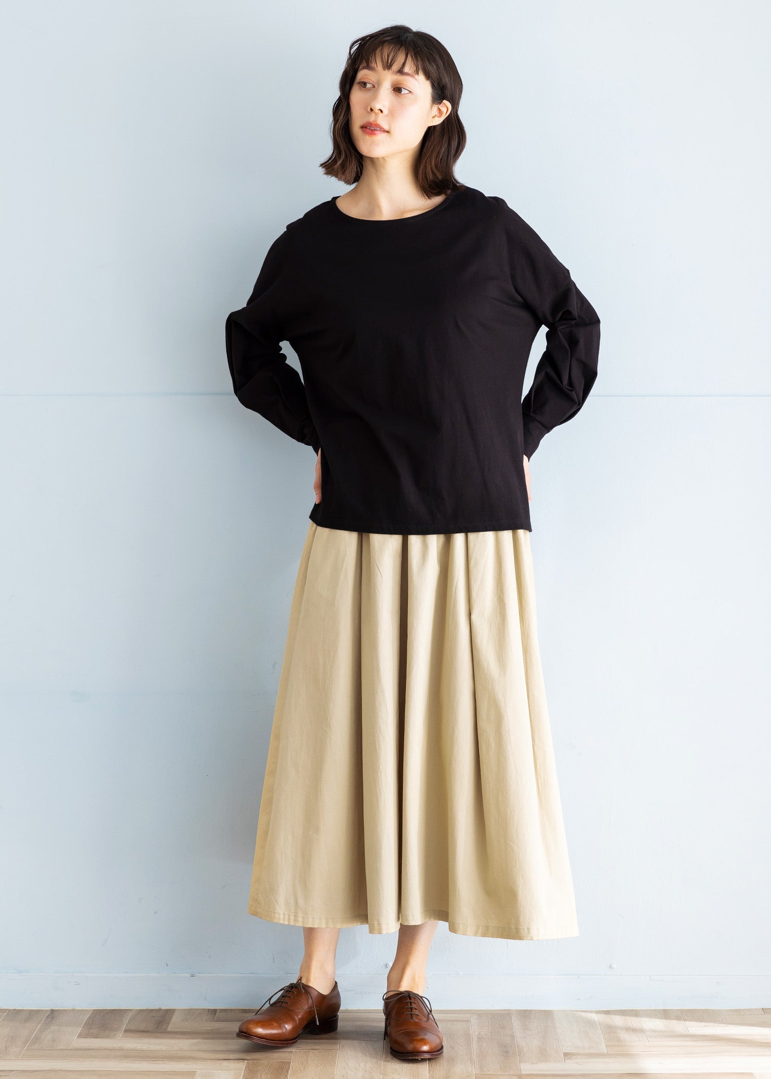 身長:170cm 着用サイズ:M