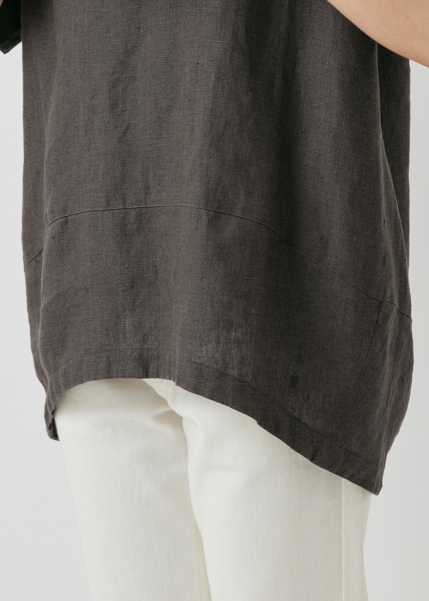 リネンコクーンシルエットブラウス