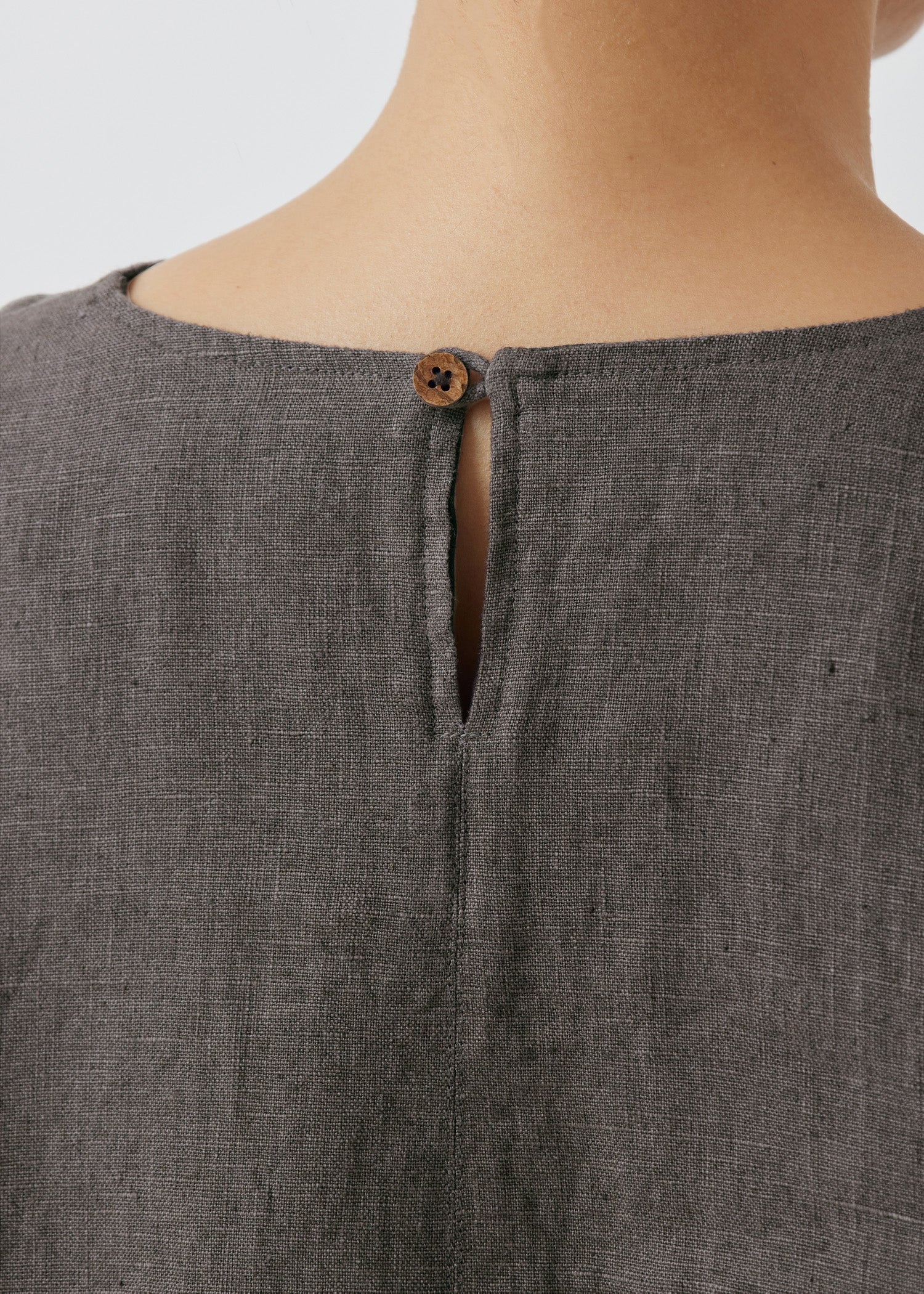 リネンコクーンシルエットブラウス