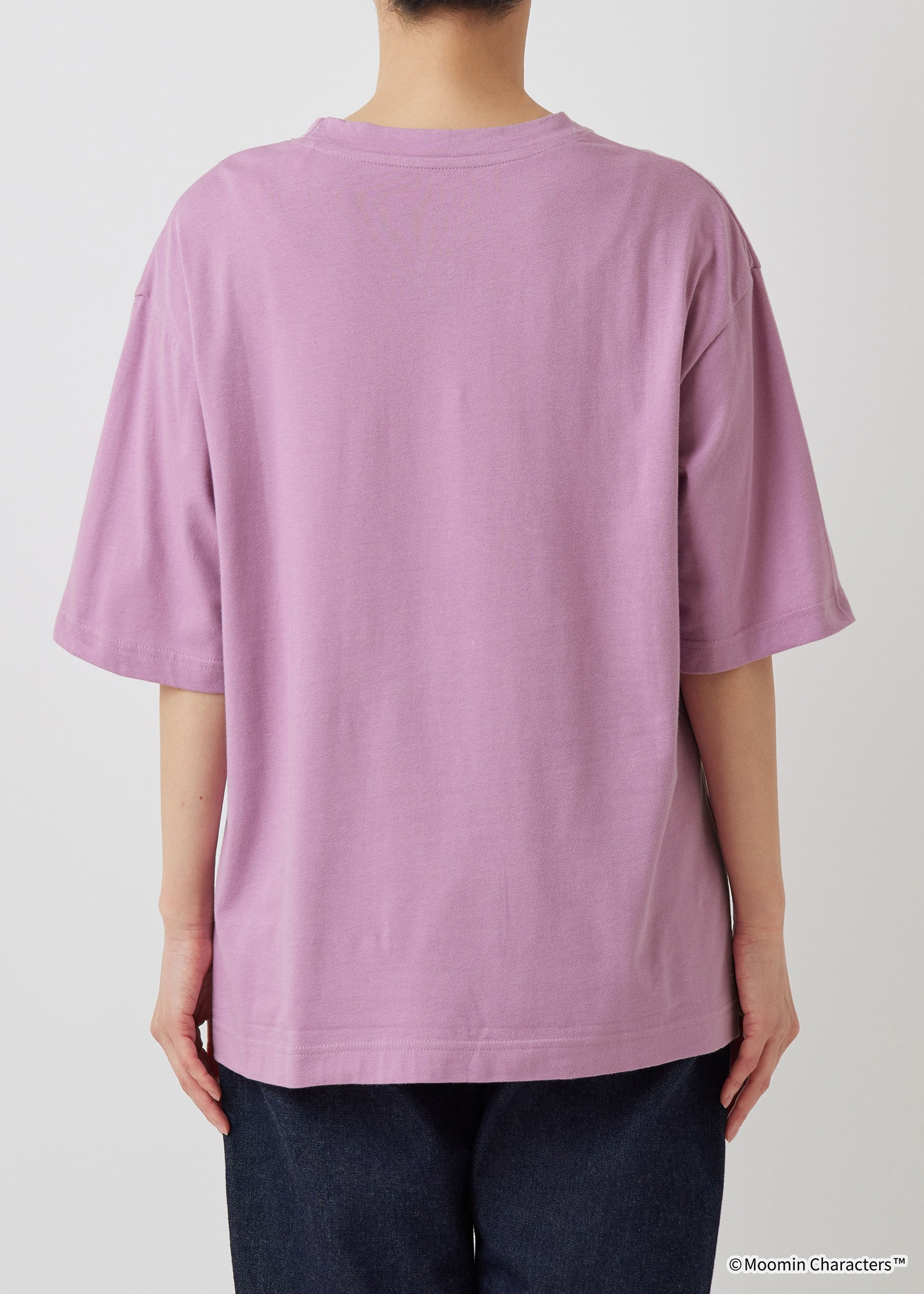 ムーミン 80周年記念オーガニックコットンユニセックスTシャツ・ムーミン谷の彗星