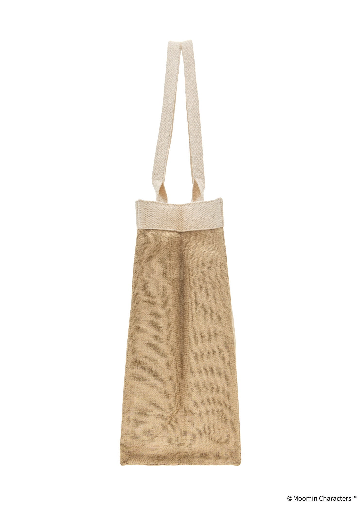 ムーミン ジュートプリントトートバッグ・のりのりスナフキン
