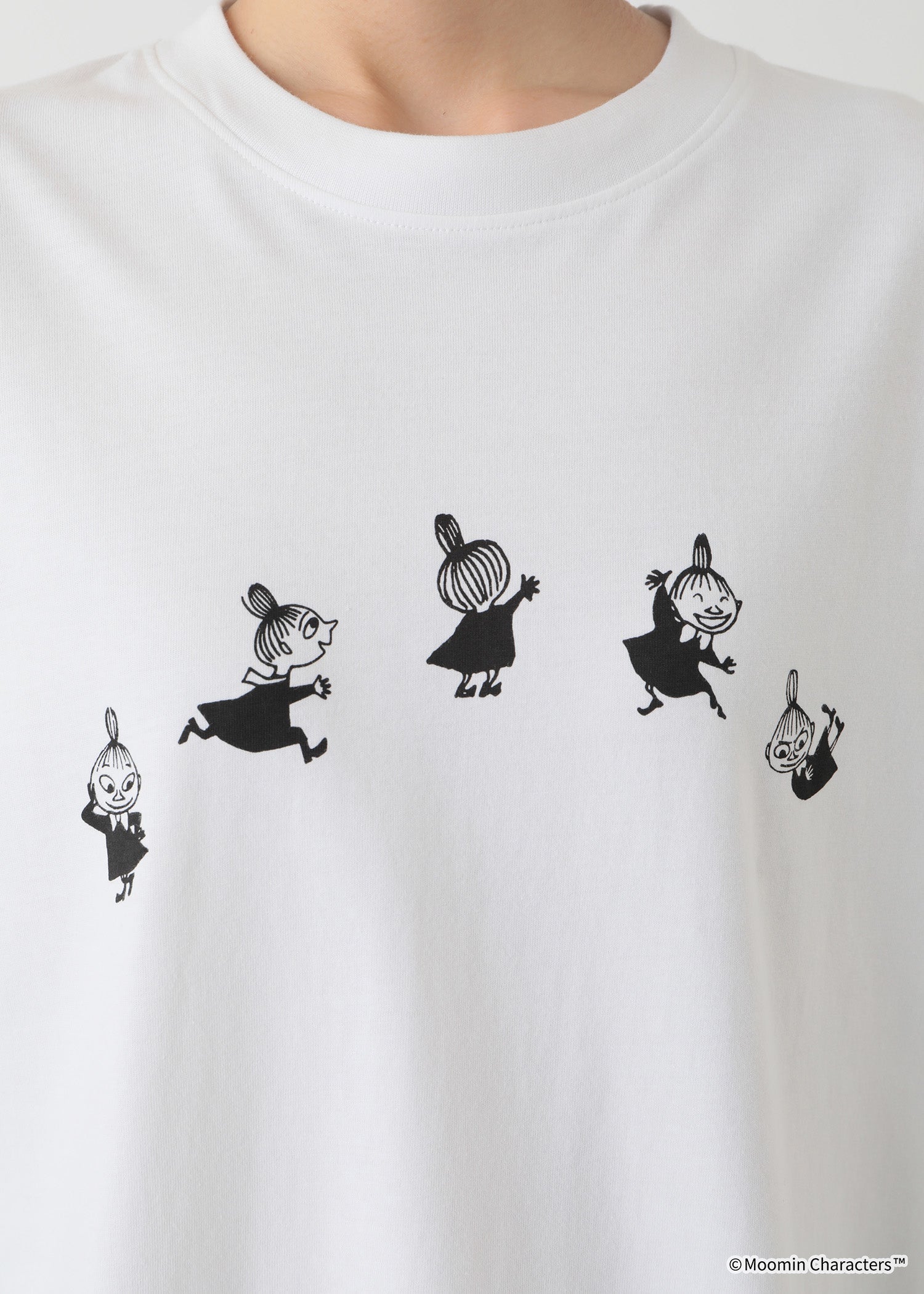 ムーミン オーガニックコットン ユニセックスロングスリーブTシャツ