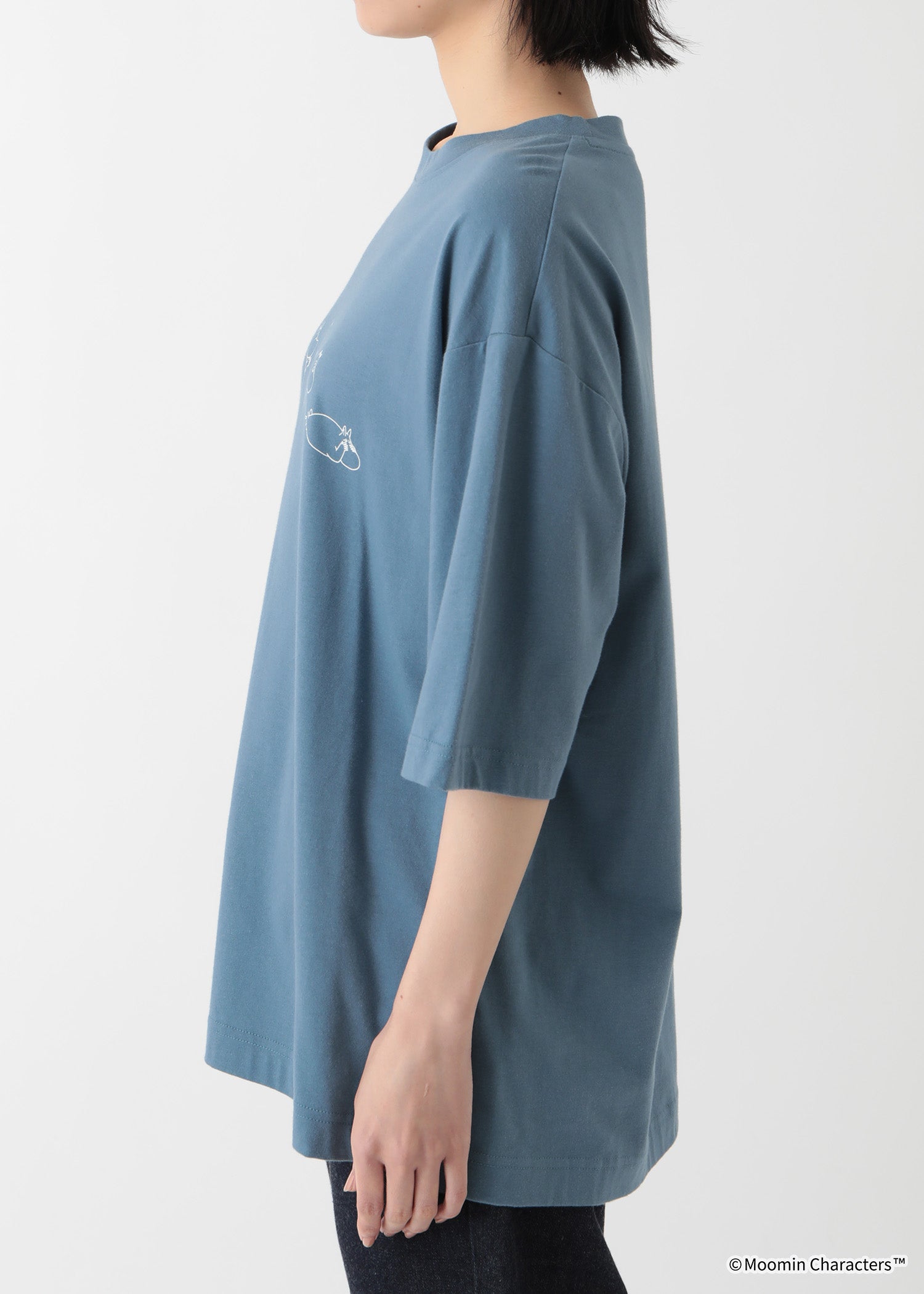 ムーミン オーガニックコットン ユニセックスTシャツ