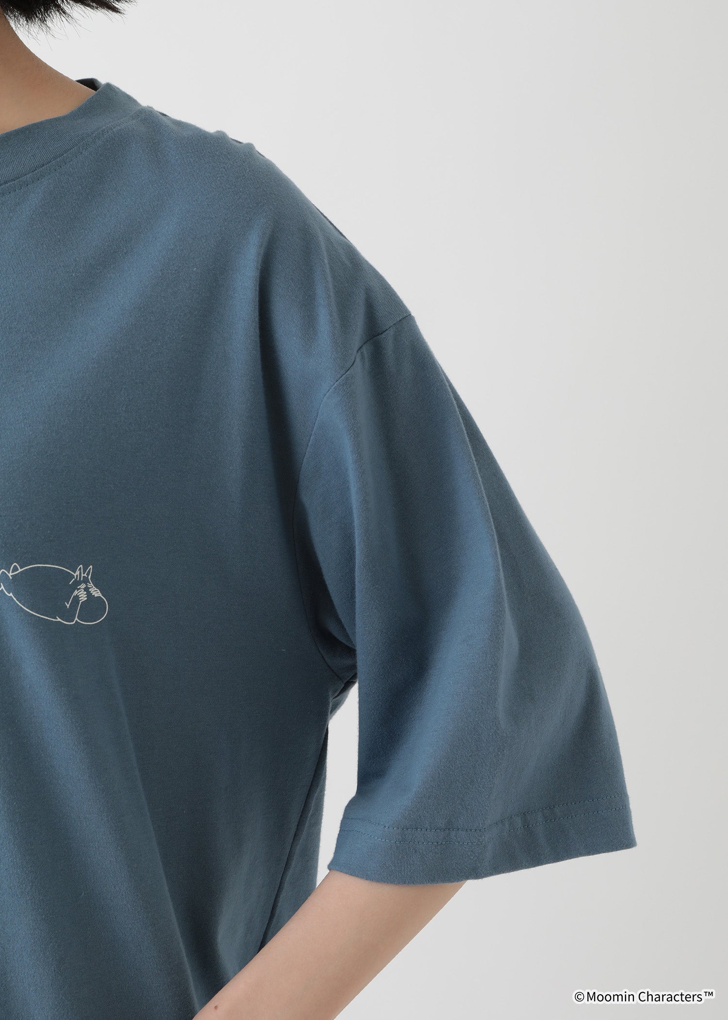 ムーミン オーガニックコットン ユニセックスTシャツ