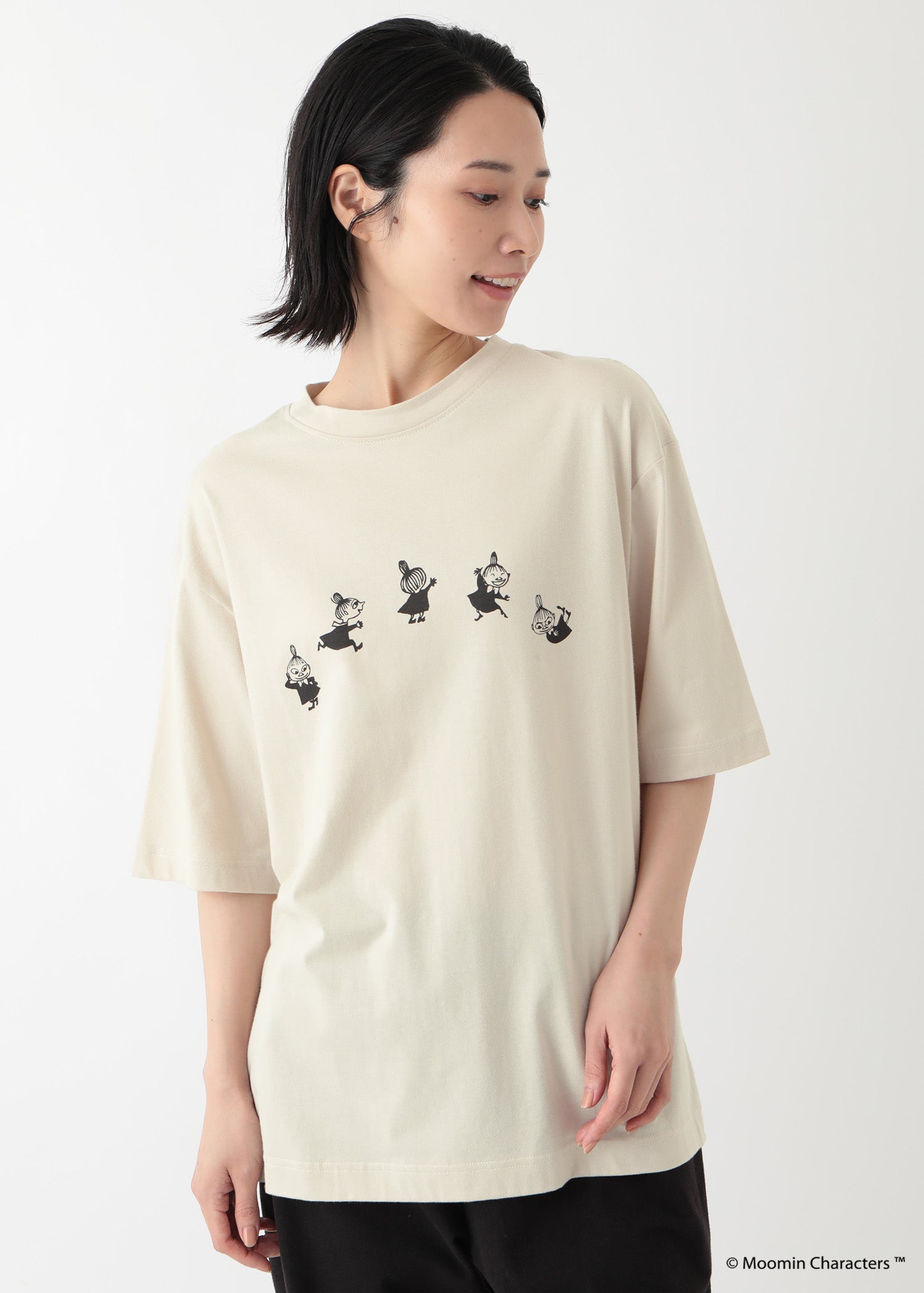 ムーミン オーガニックコットン ユニセックスTシャツ
