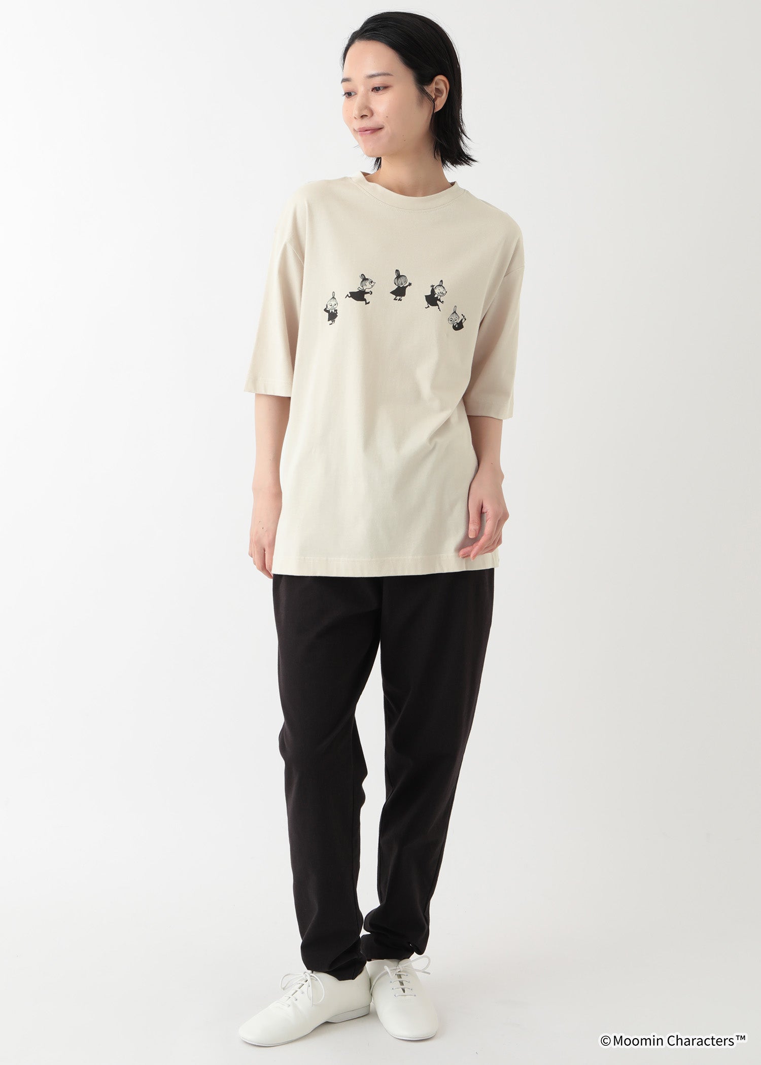 ムーミン オーガニックコットン ユニセックスTシャツ