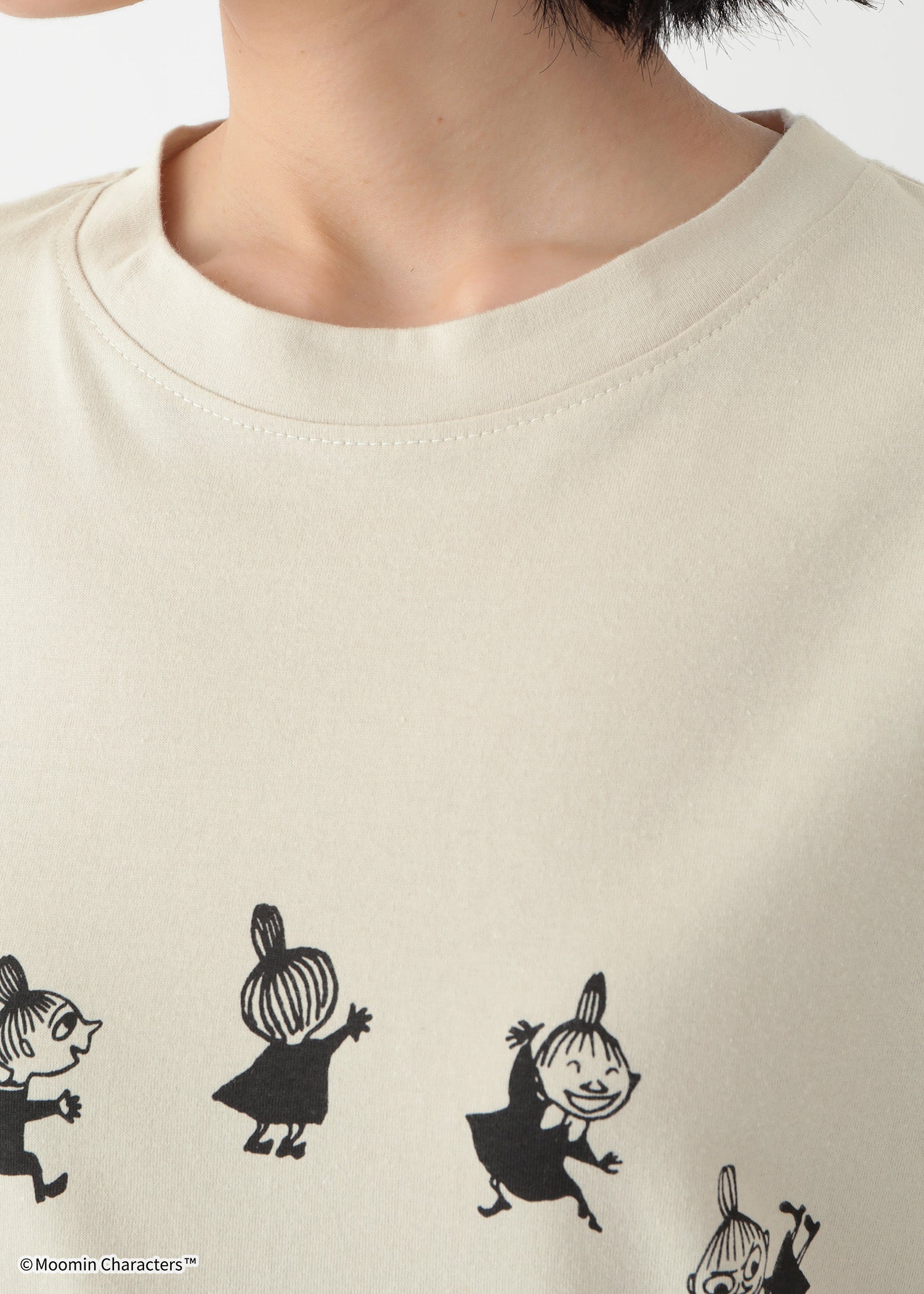 ムーミン オーガニックコットン ユニセックスTシャツ