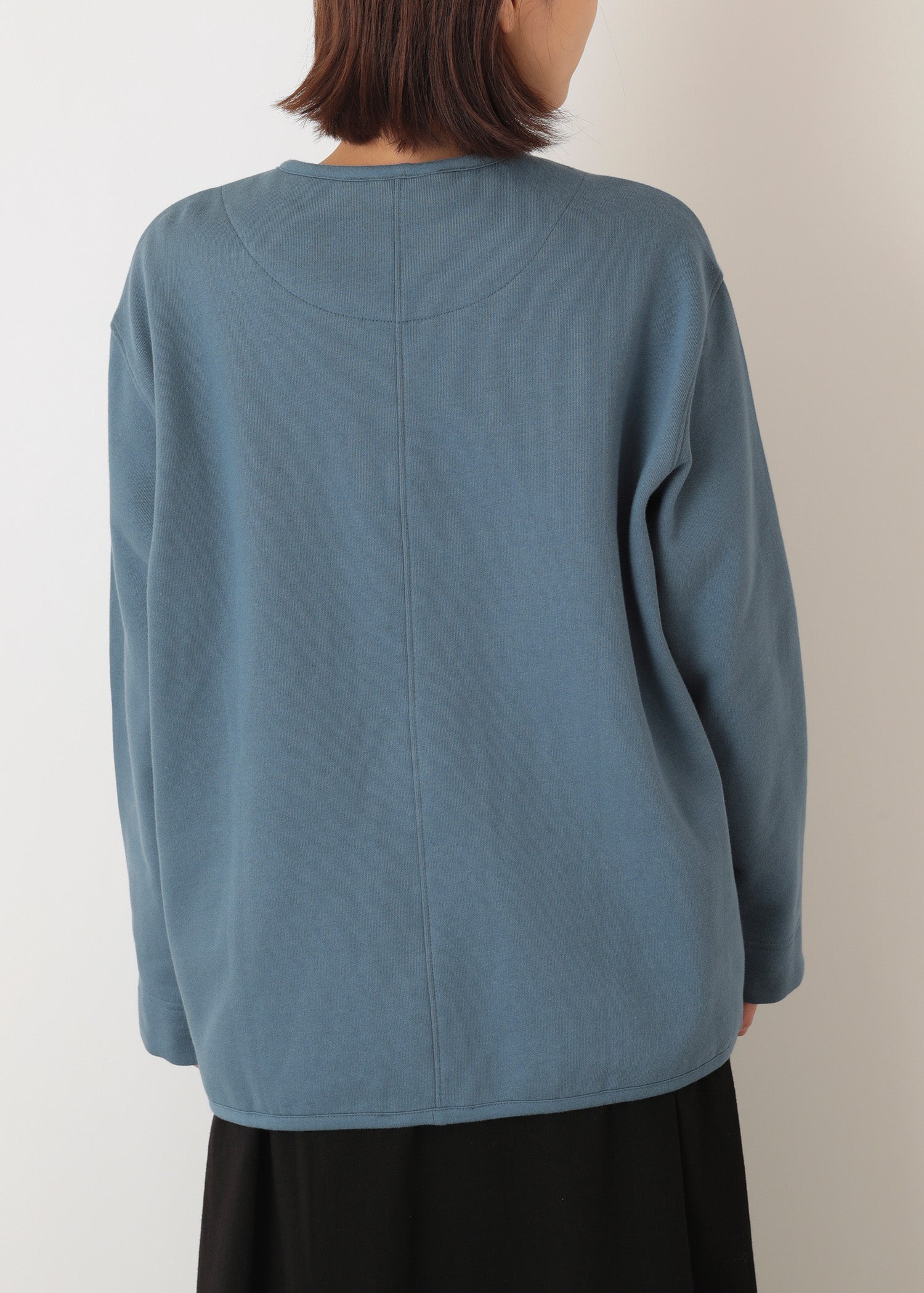 オーガニックコットン 裏起毛カーディガンジャケット