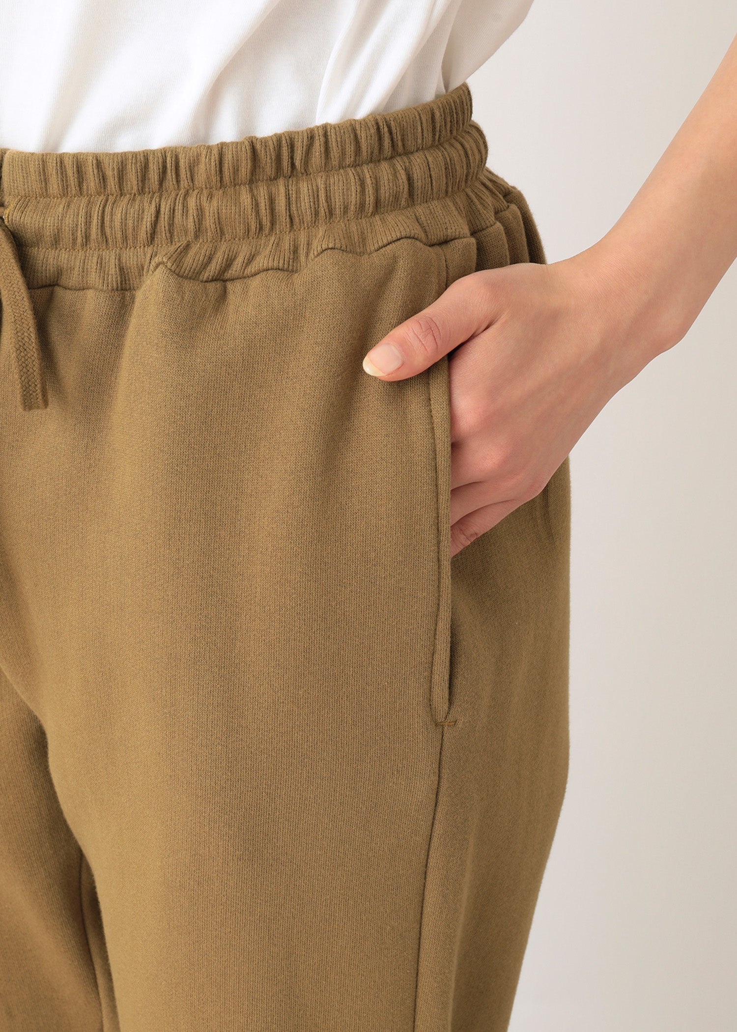 オーガニックコットン 裏起毛ユニセックスパンツ