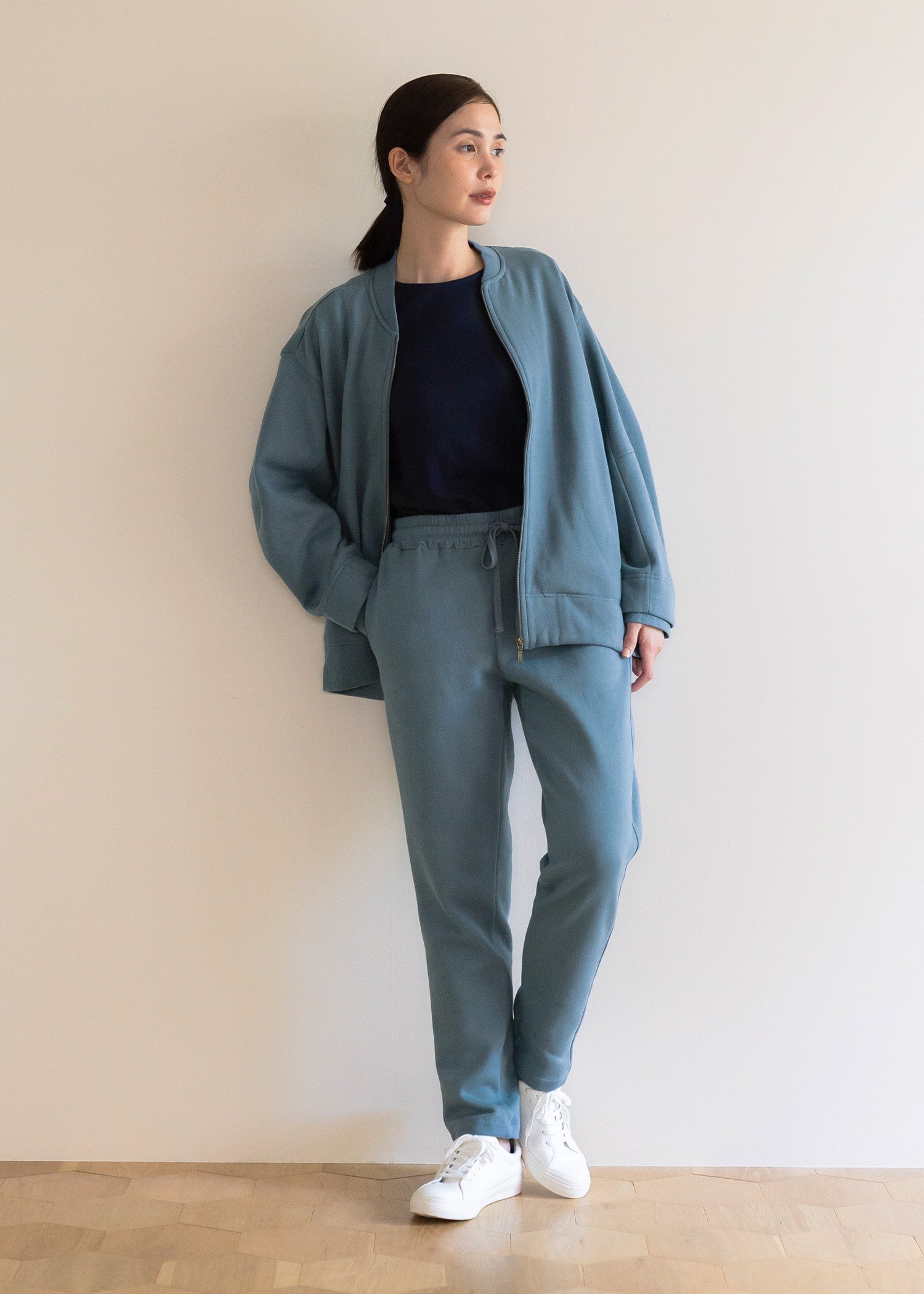 オーガニックコットン 裏起毛ユニセックスパンツ