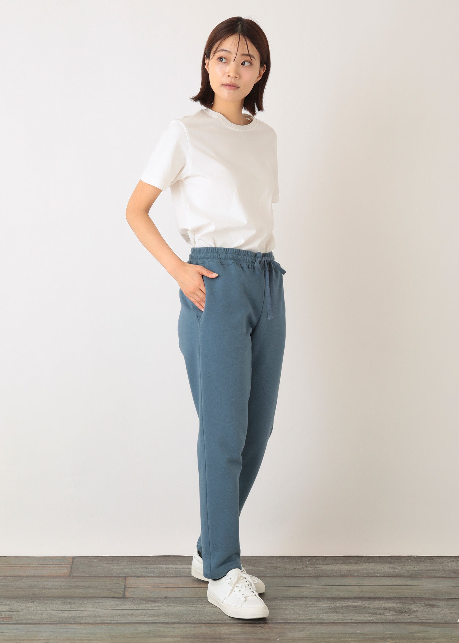 オーガニックコットン 裏起毛ユニセックスパンツ