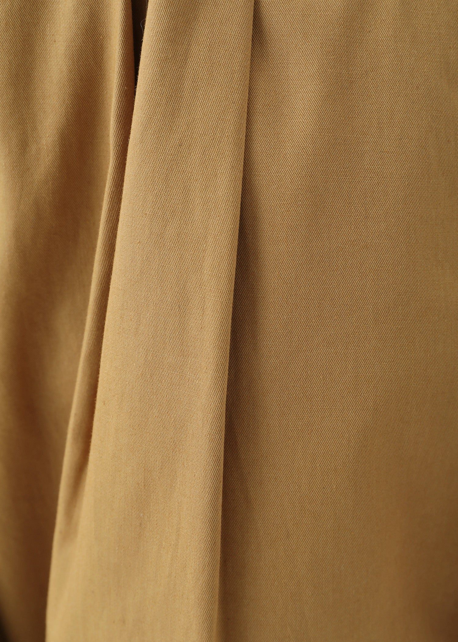 オーガニックコットンツイル タックテーパードパンツ