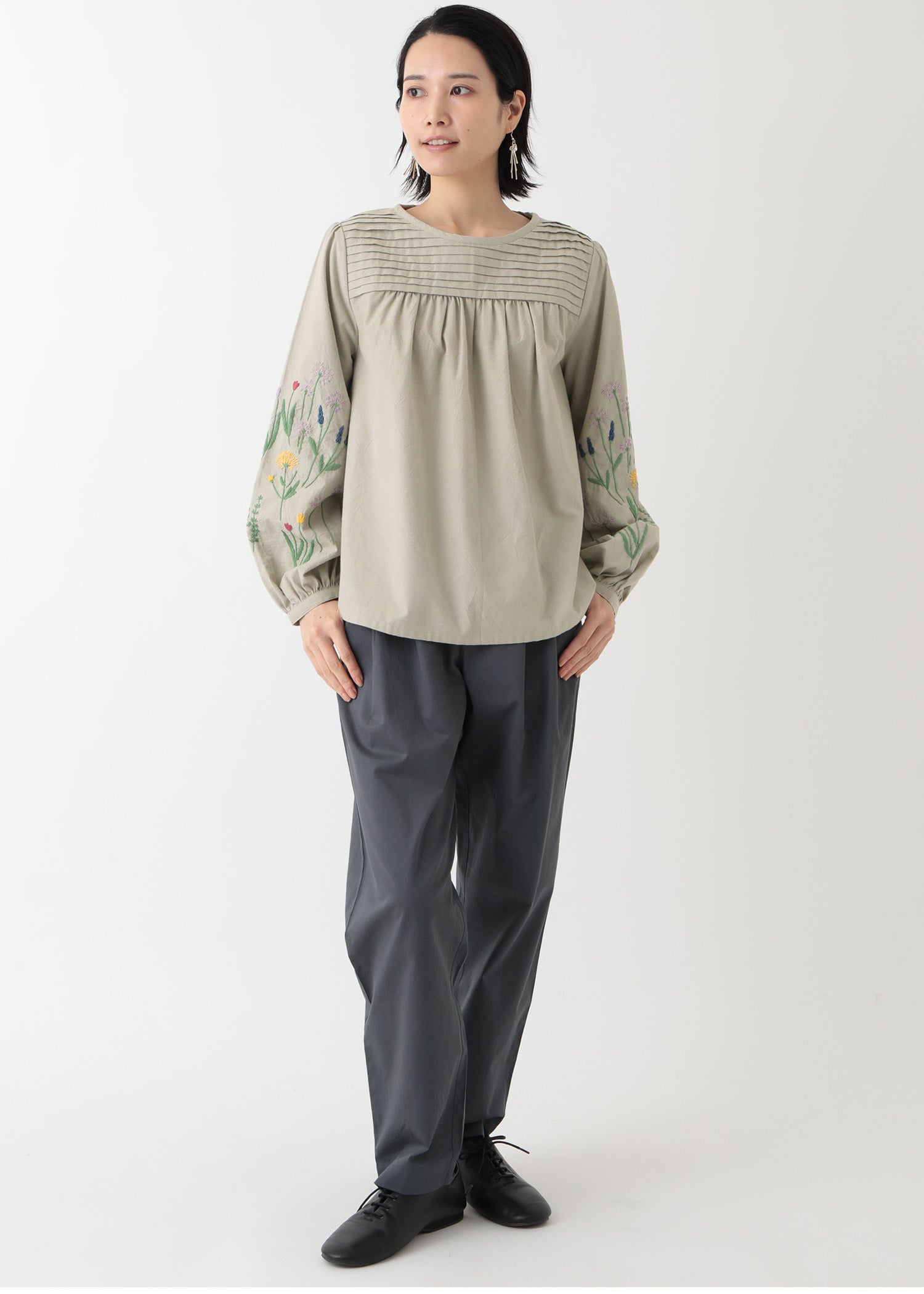 身長:165cm 着用サイズ:M