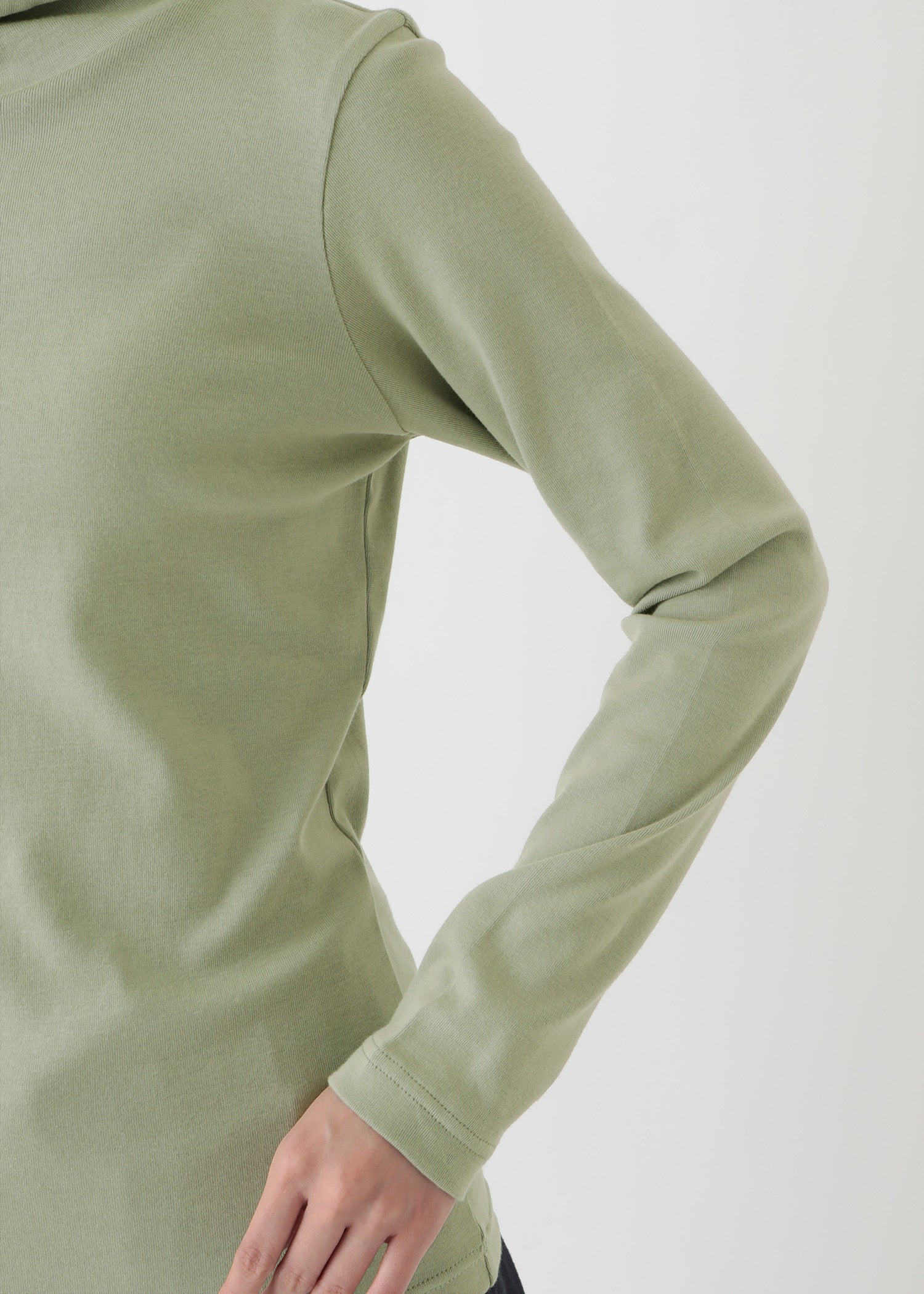 オーガニックコットンベーシック タートルネック