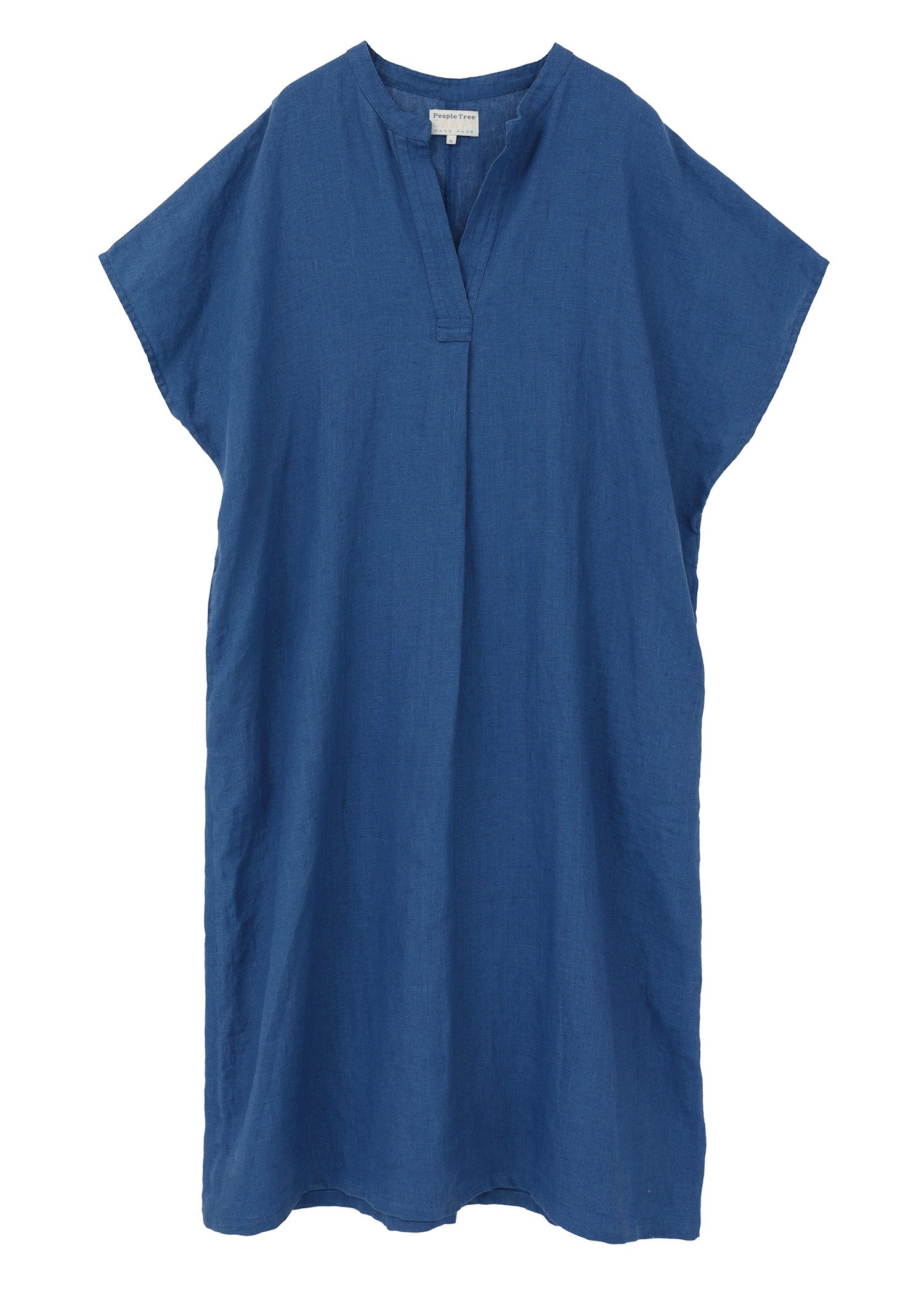 リネン スキッパーワンピース