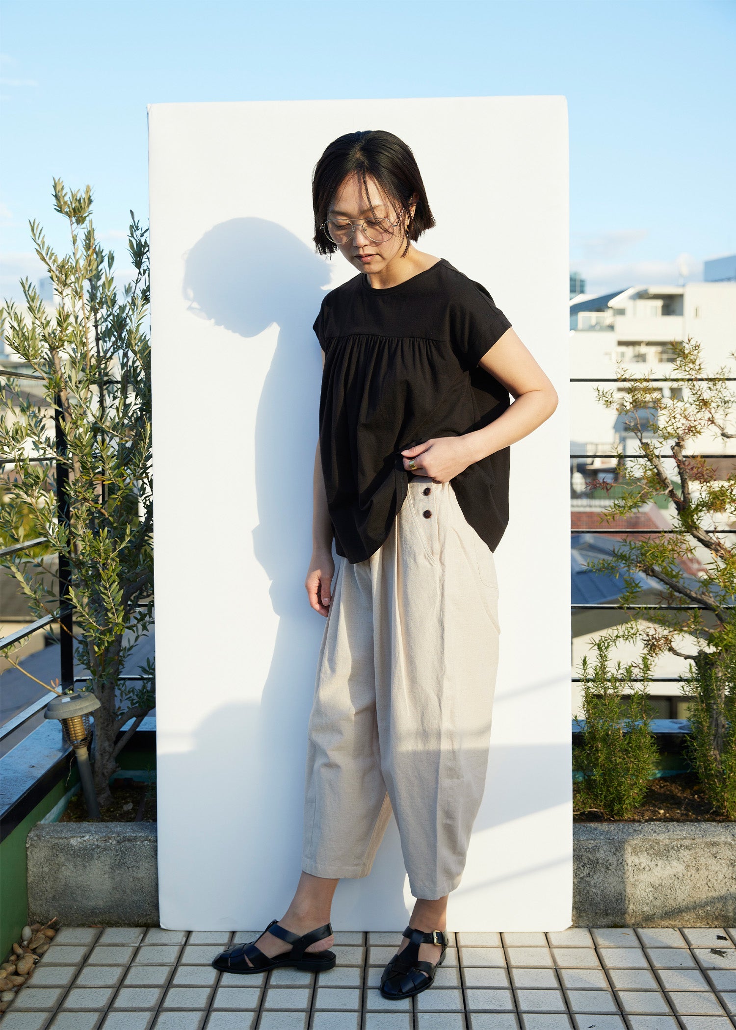 身長:170cm 着用サイズ:M