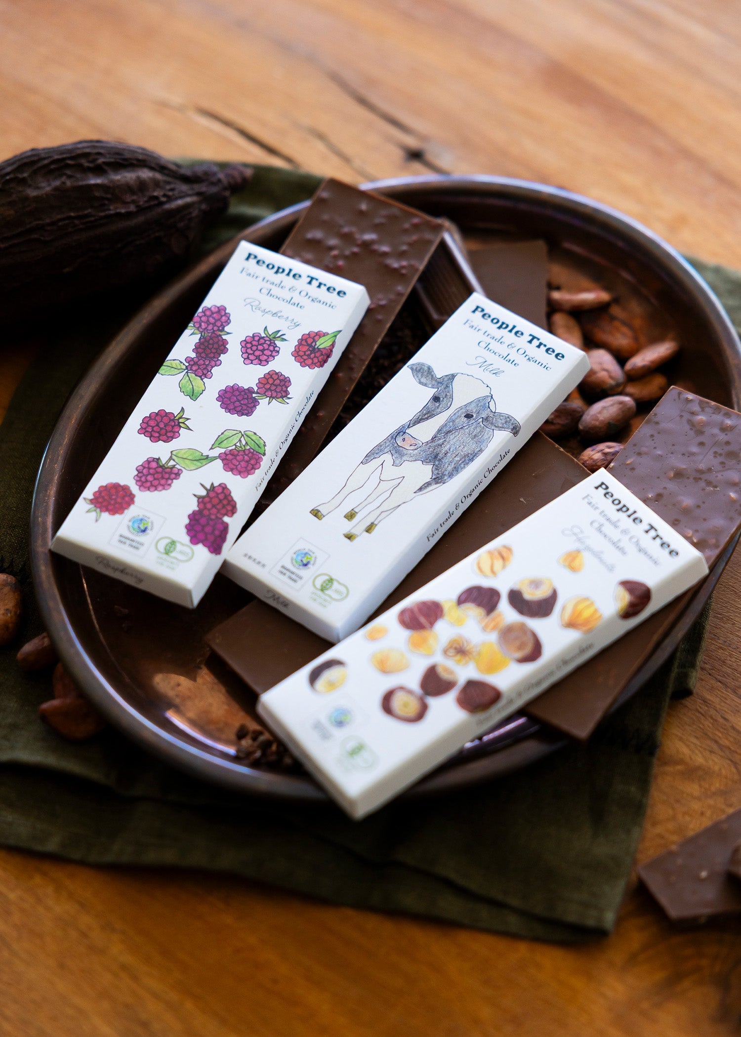 フェアトレード&オーガニックチョコ・板チョコ