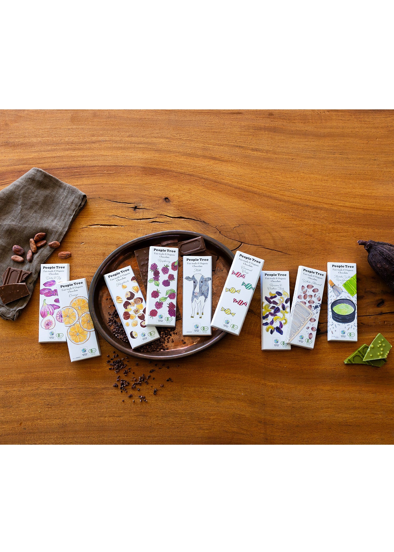 フェアトレード&オーガニックチョコ・板チョコ