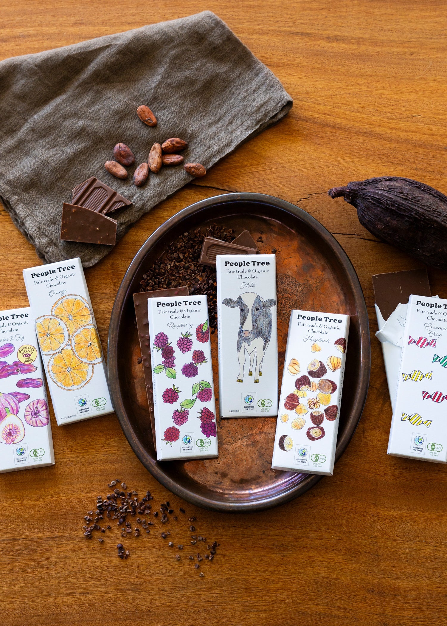 フェアトレード&オーガニックチョコ・板チョコ