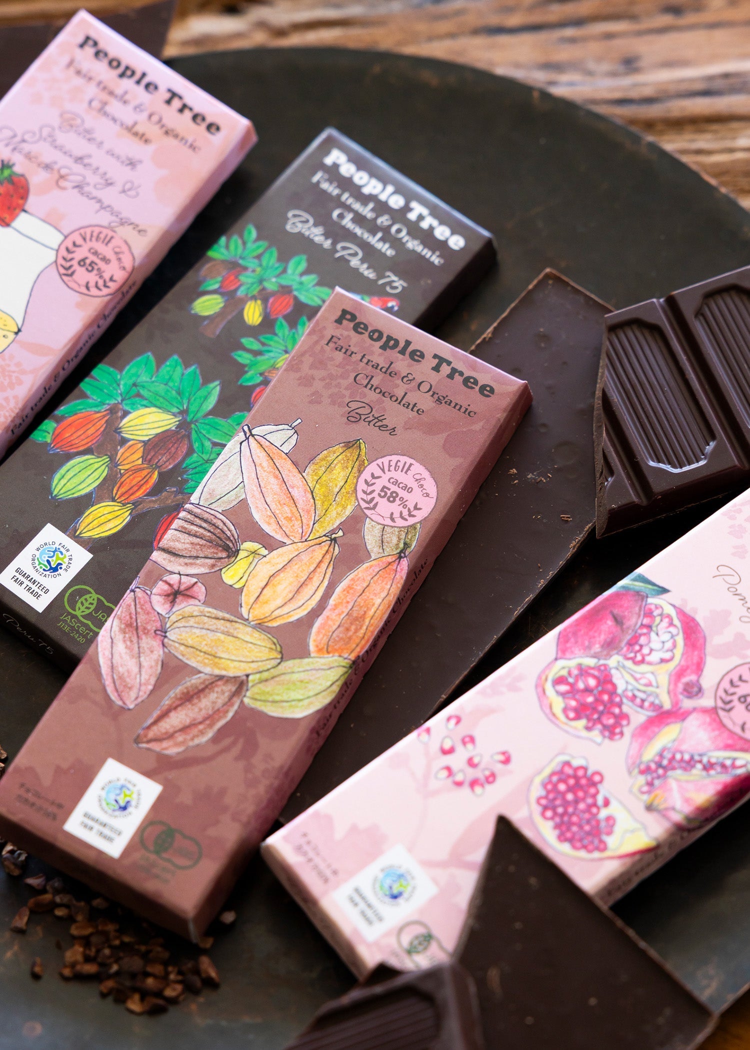 フェアトレード&オーガニックチョコ・板チョコ