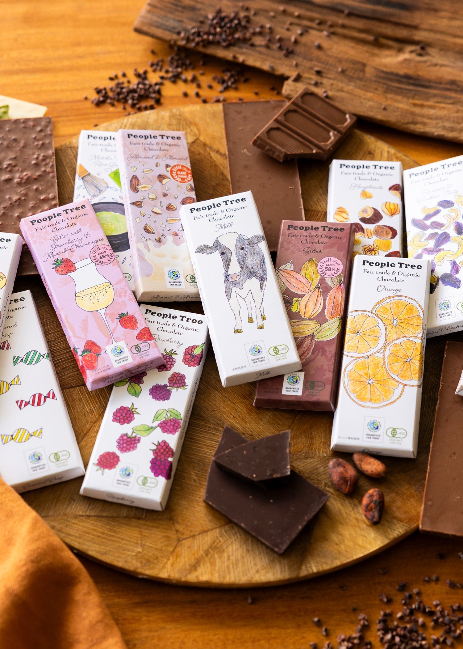 フェアトレード&オーガニックチョコ・板チョコ