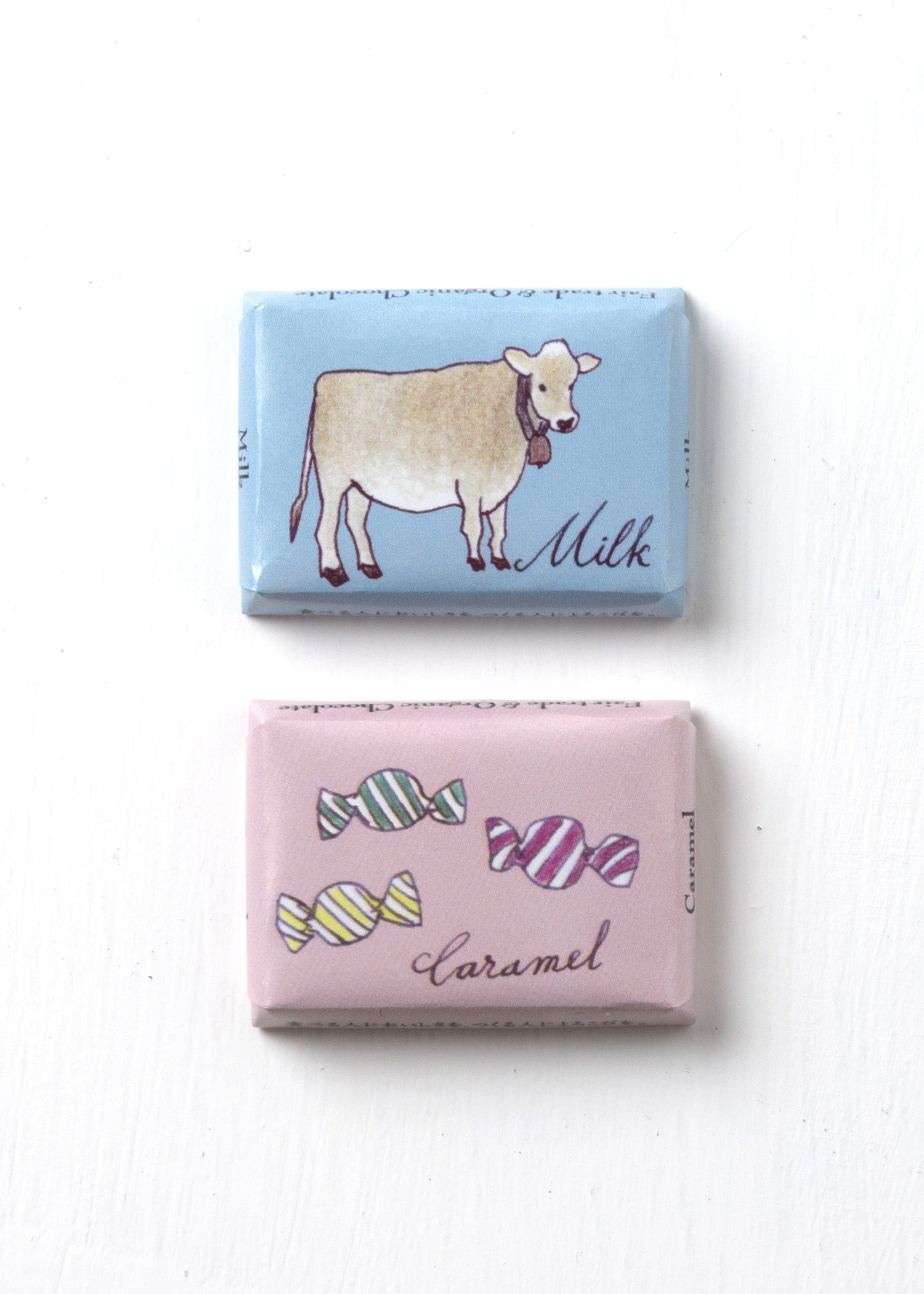 イラスト缶 ウシさん2025 オーガニックミルク&カラメル