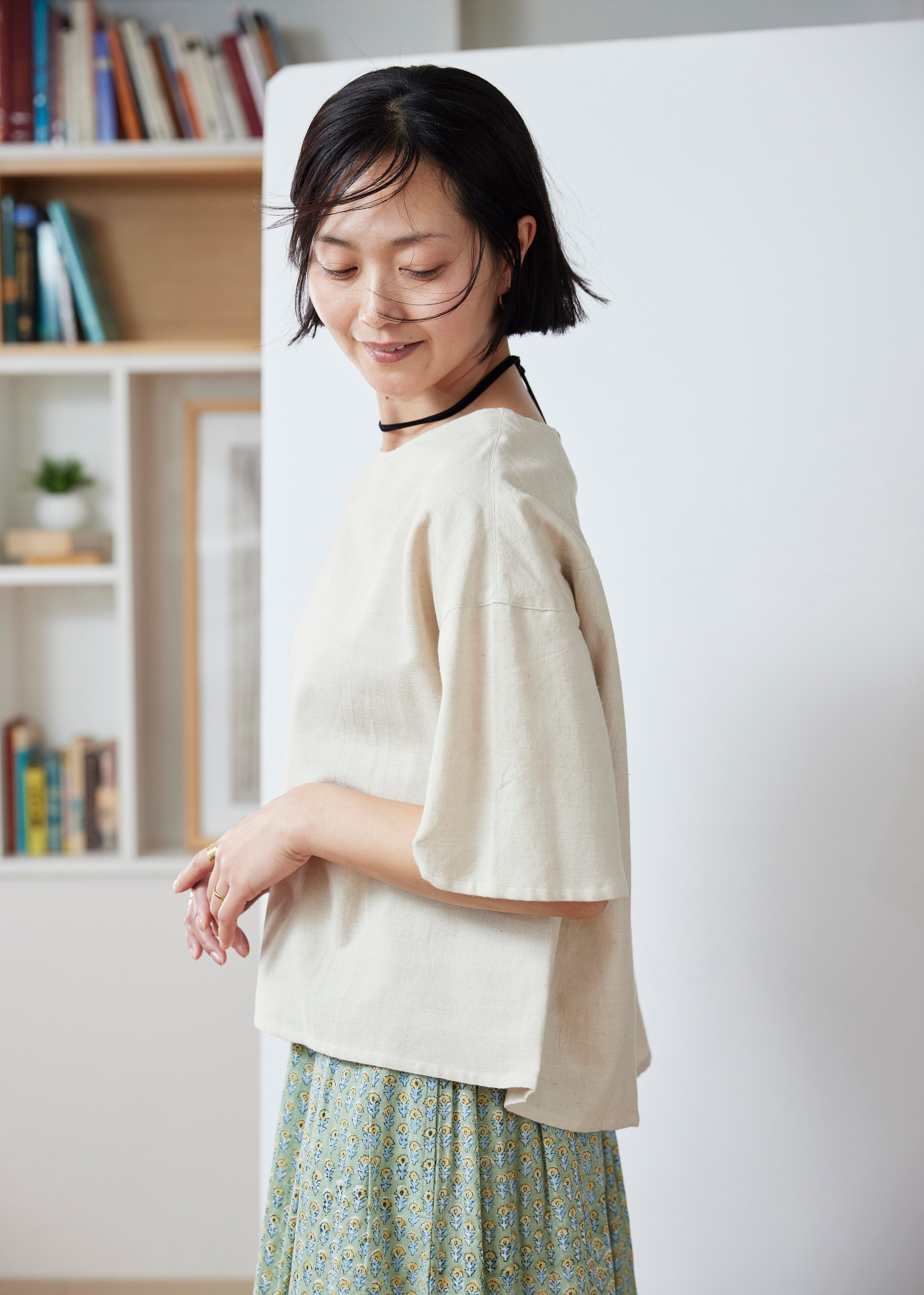 身長：170cm　着用サイズ：M