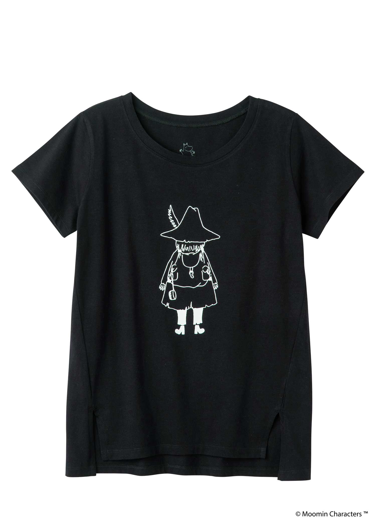 ムーミンオーガニックコットンスリットＴシャツ