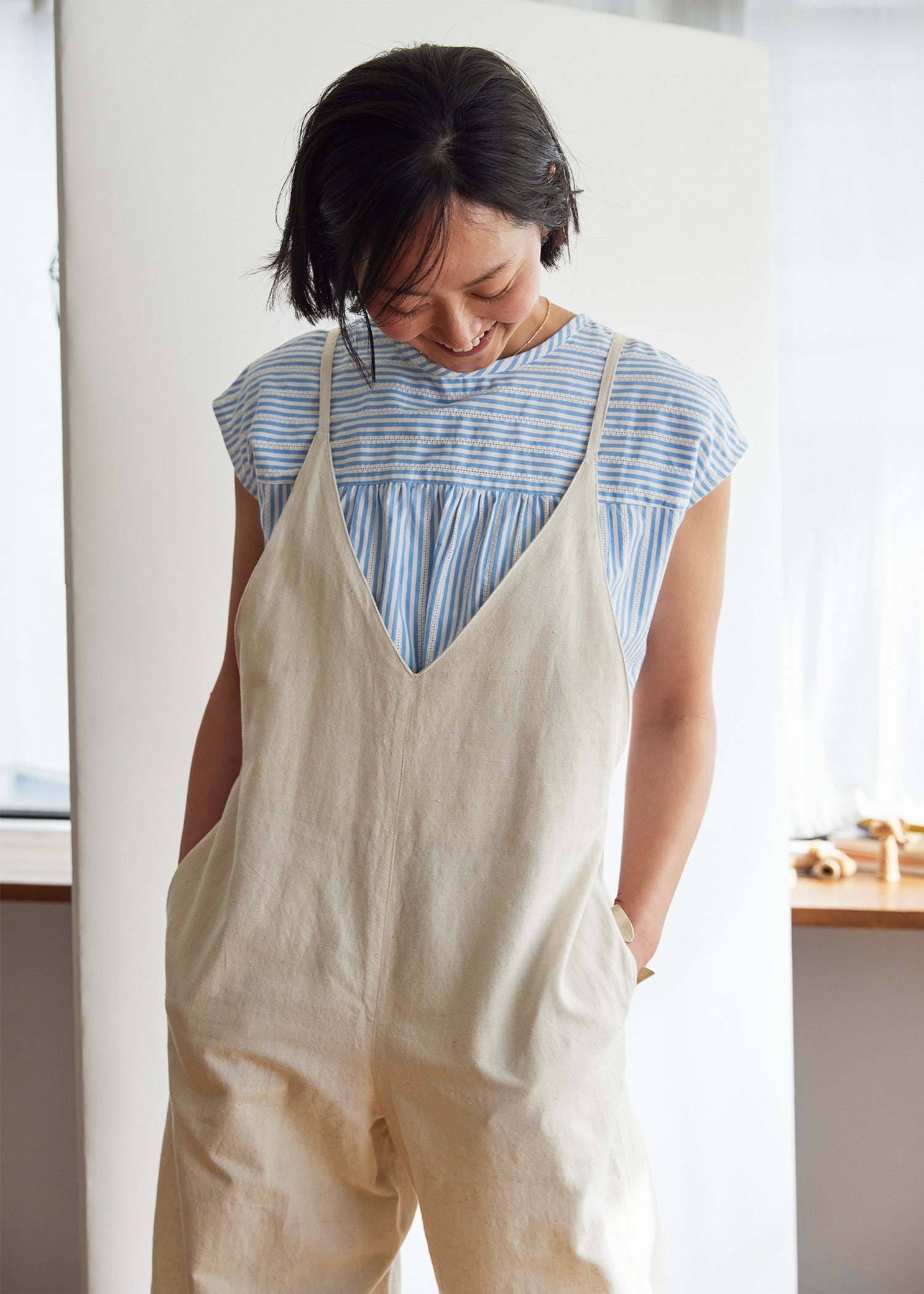 身長：170cm　着用サイズ：M