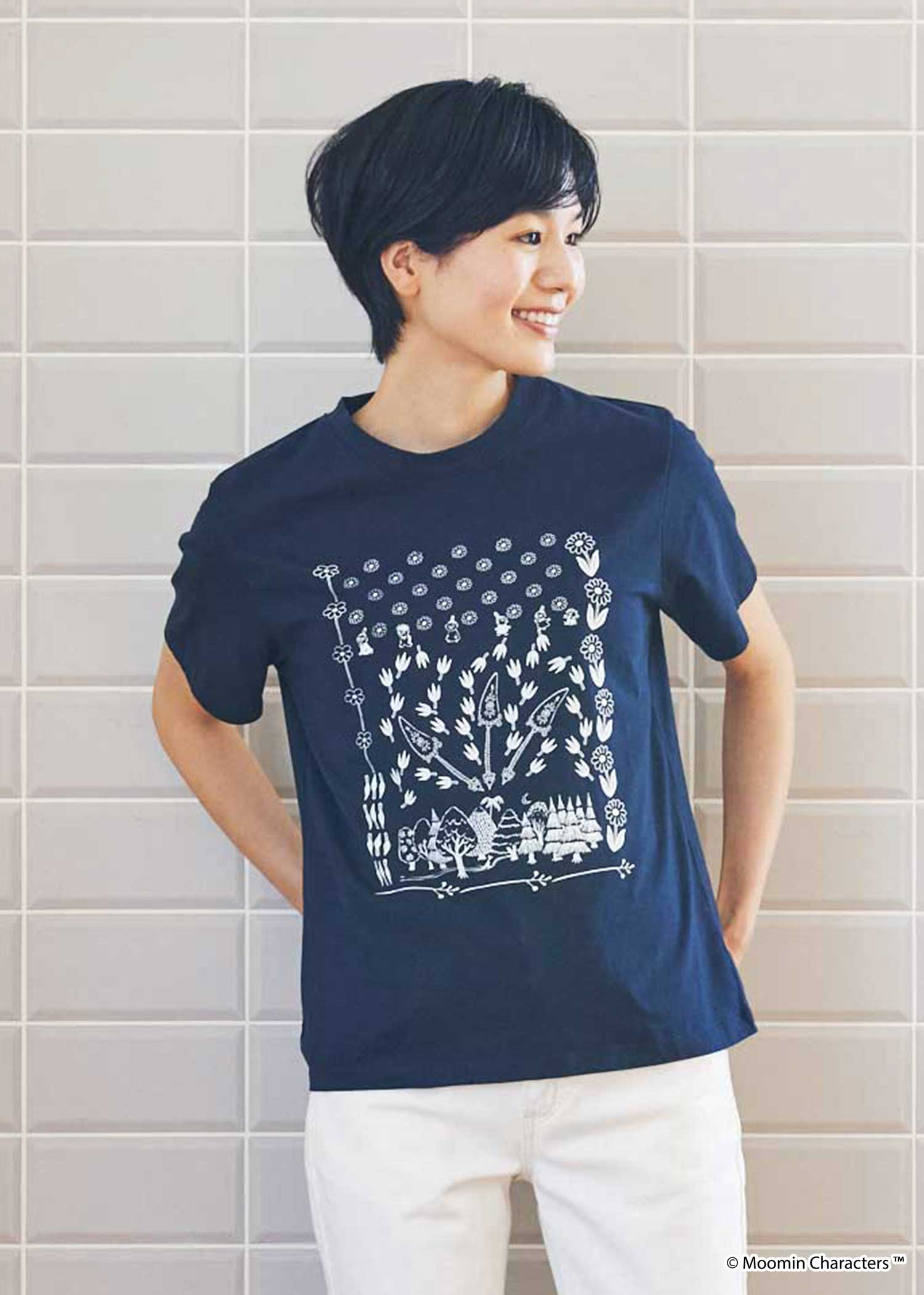 ムーミン オーガニックコットンＴシャツ