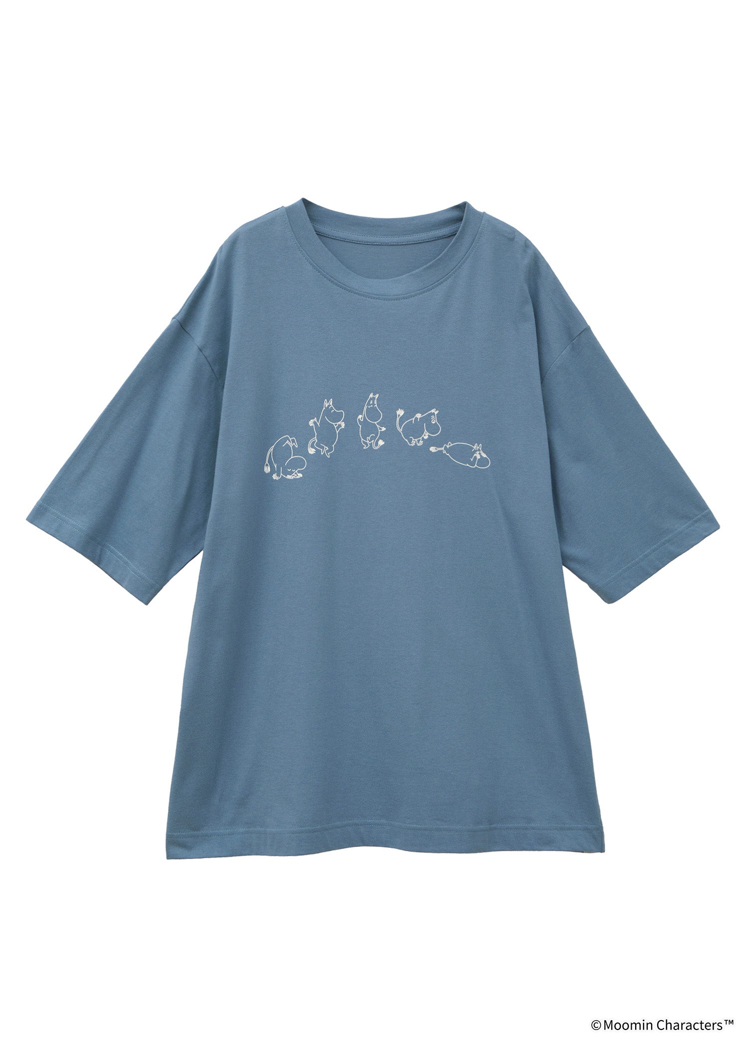 ムーミン オーガニックコットン ユニセックスＴシャツ