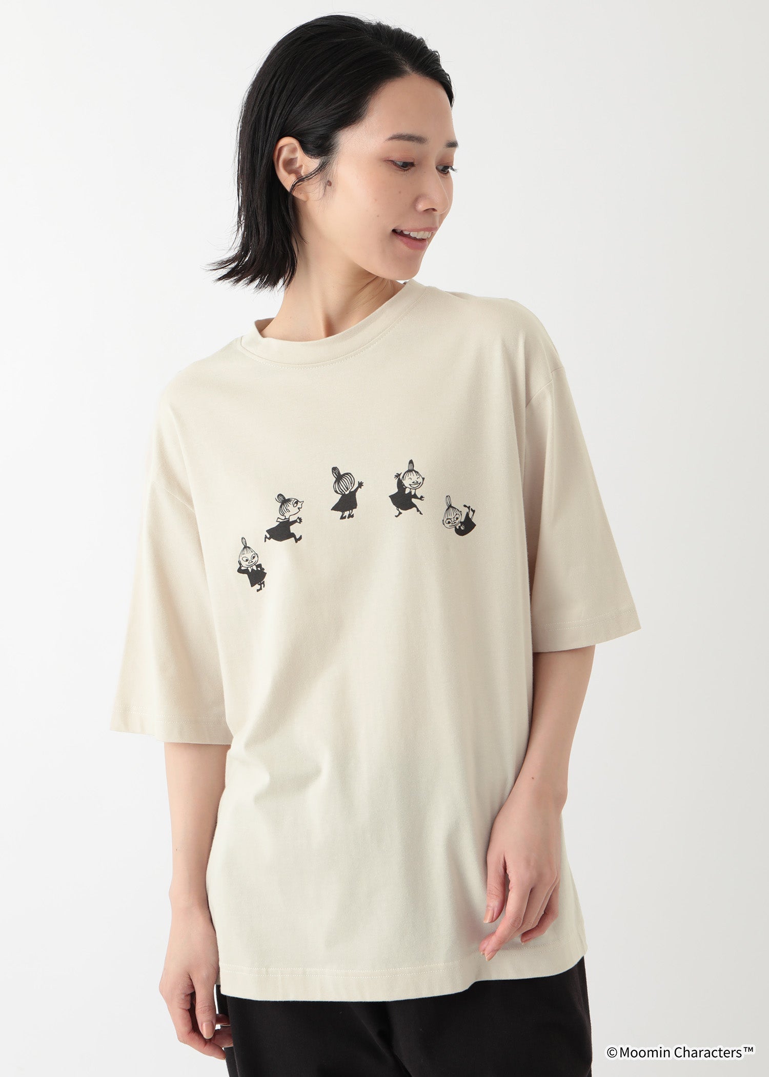 ムーミン オーガニックコットン ユニセックスＴシャツ