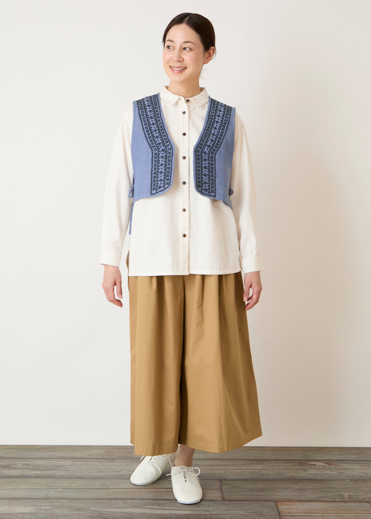 身長：162cm　着用サイズ：M