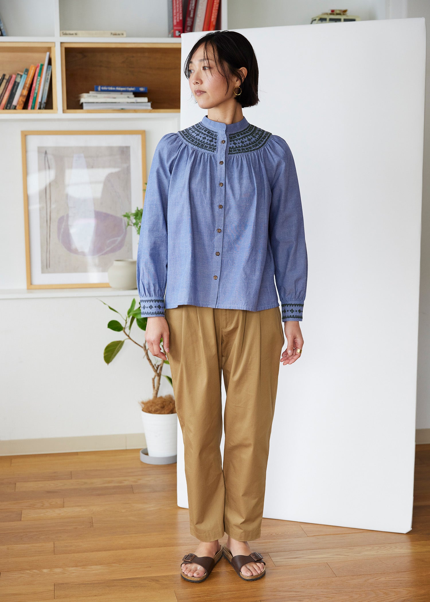 身長：165cm　着用サイズ：M