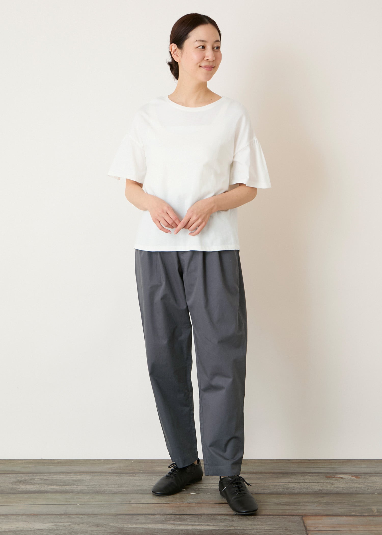 身長：162cm　着用サイズ：M