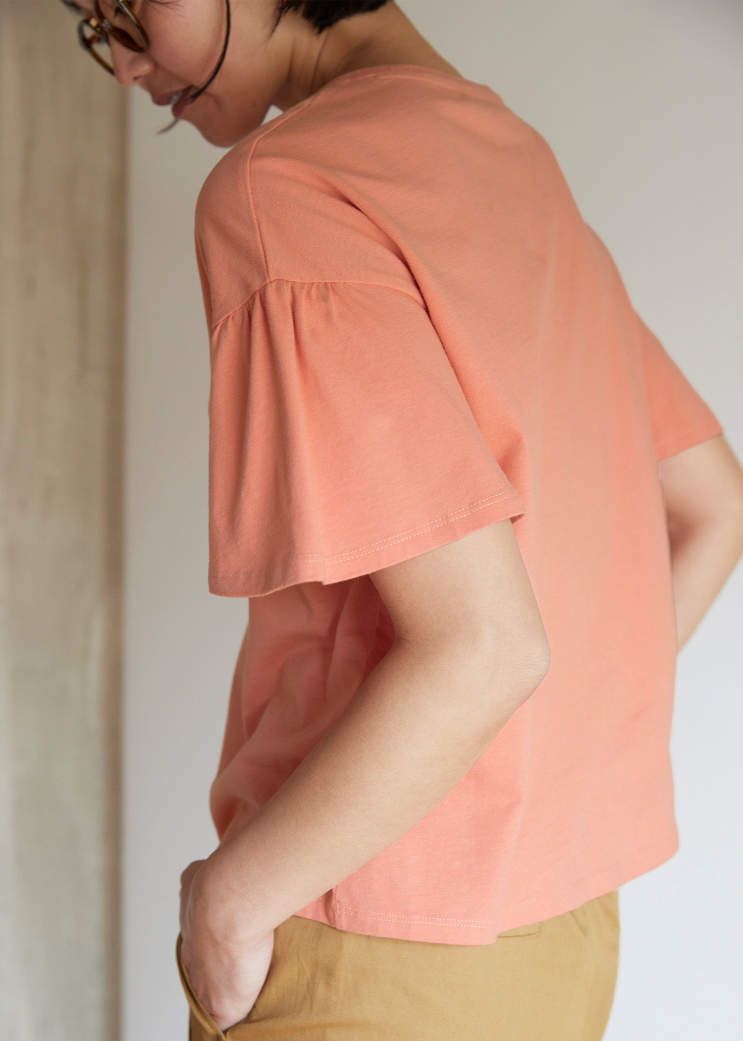 身長：170cm　着用サイズ：M