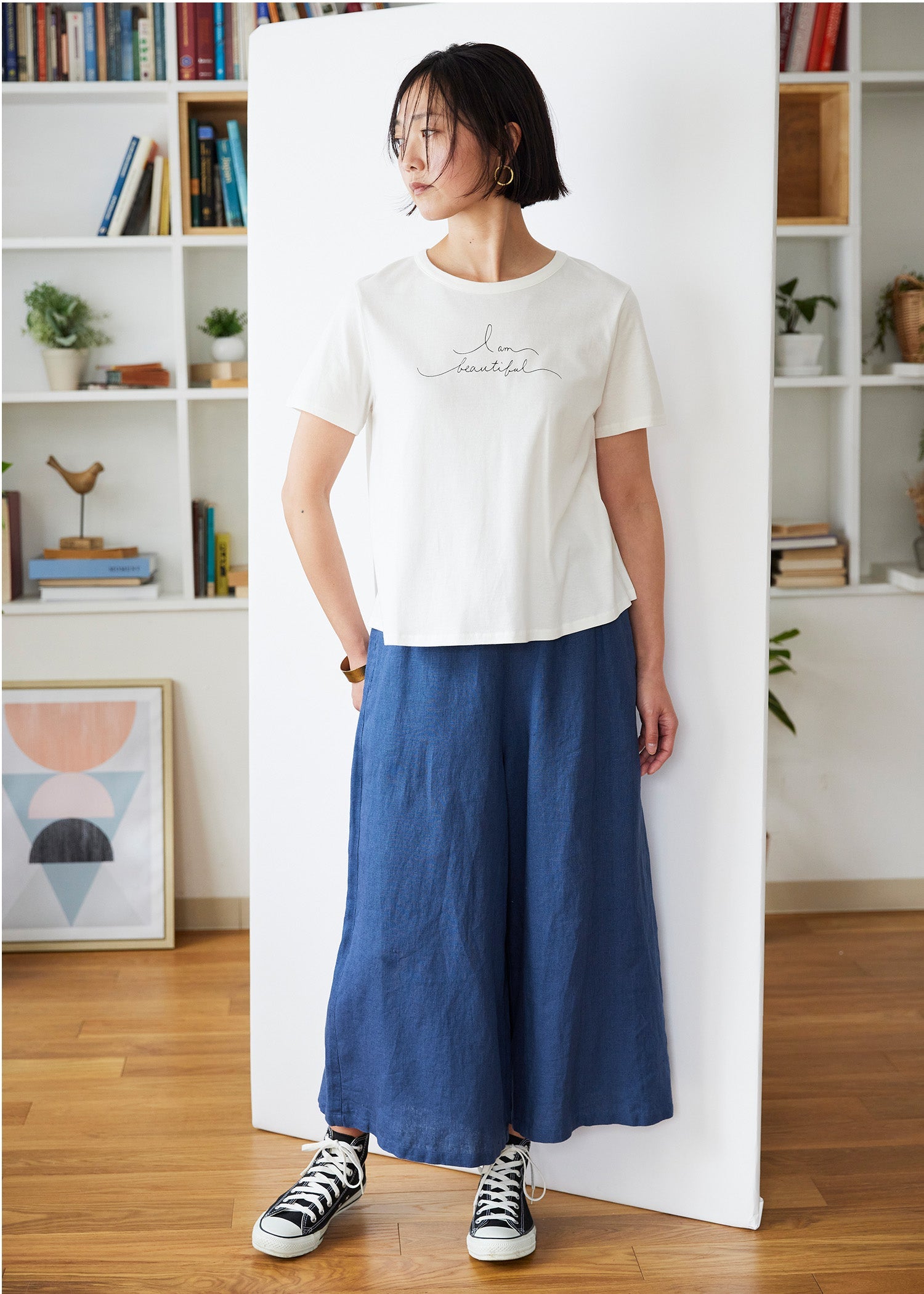 身長：170cm　着用サイズ：M