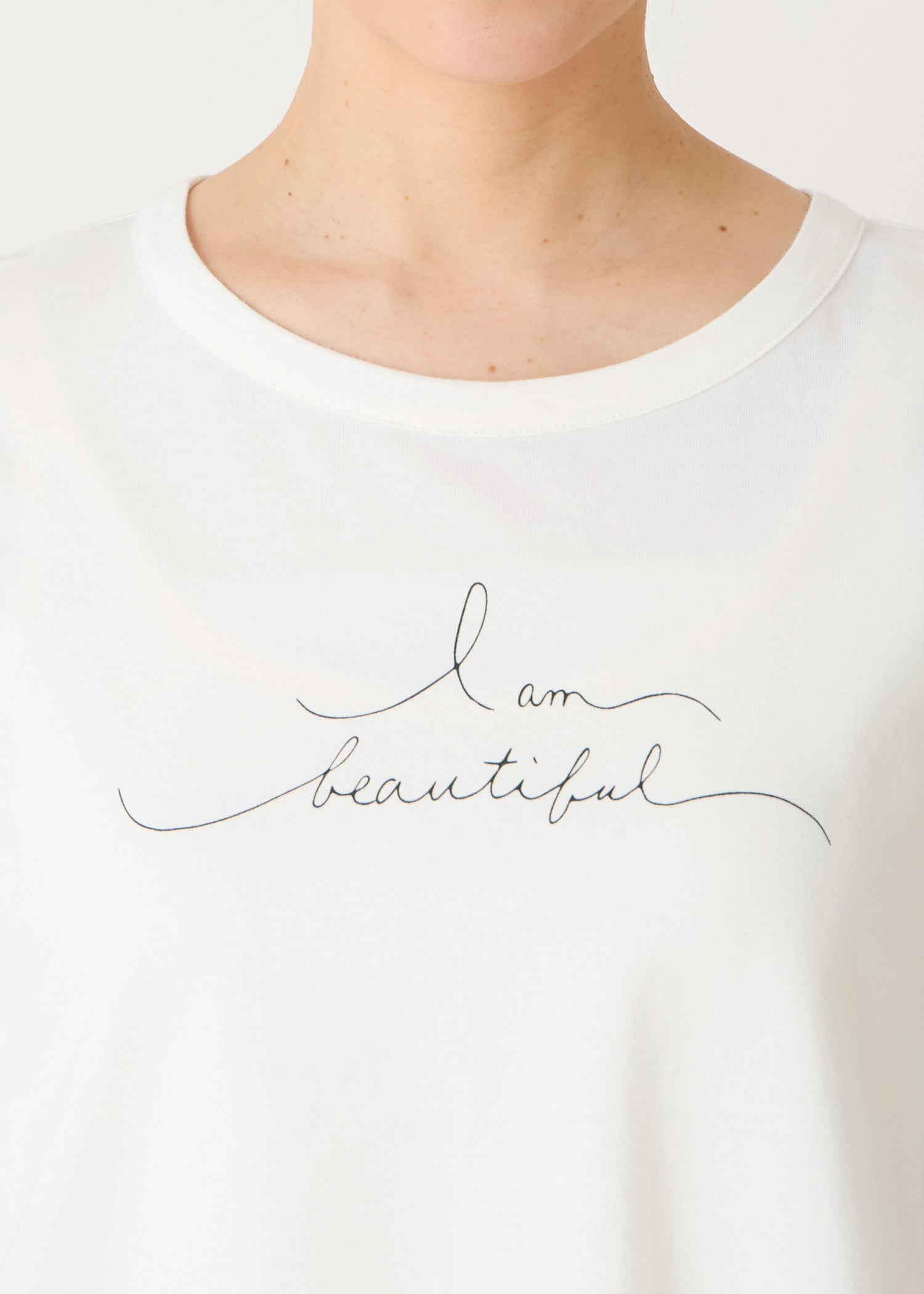 オーガニックコットン天竺 メッセージTシャツ