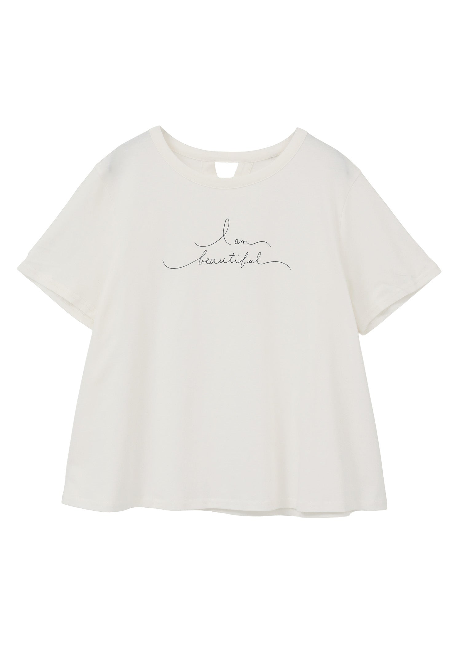 オーガニックコットン天竺 メッセージTシャツ