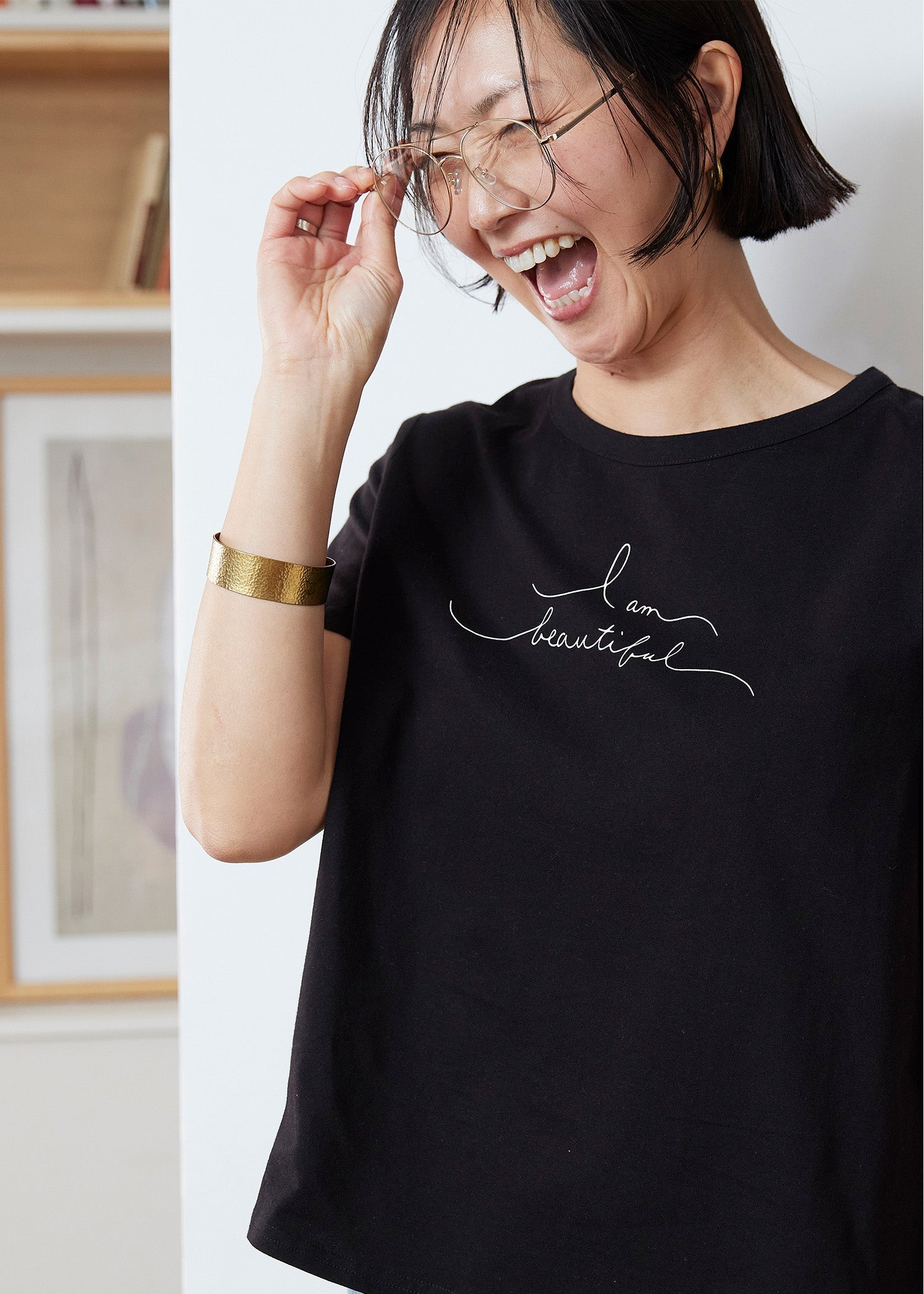 身長：170cm　着用サイズ：M