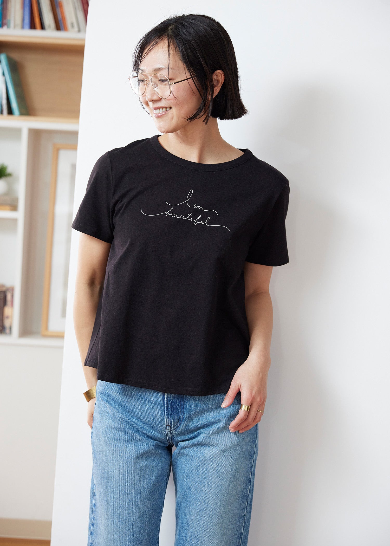 身長：170cm　着用サイズ：M