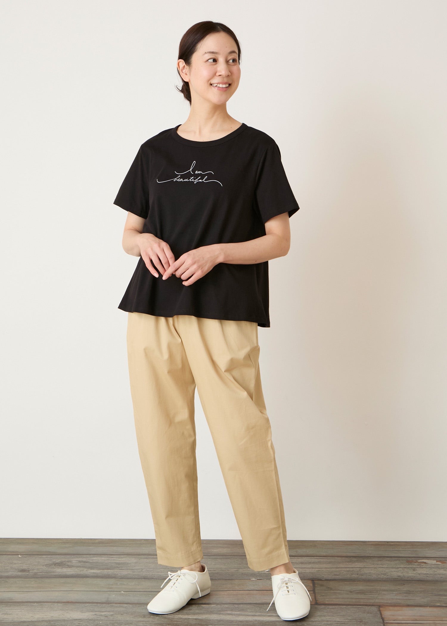 身長：162cm　着用サイズ：M