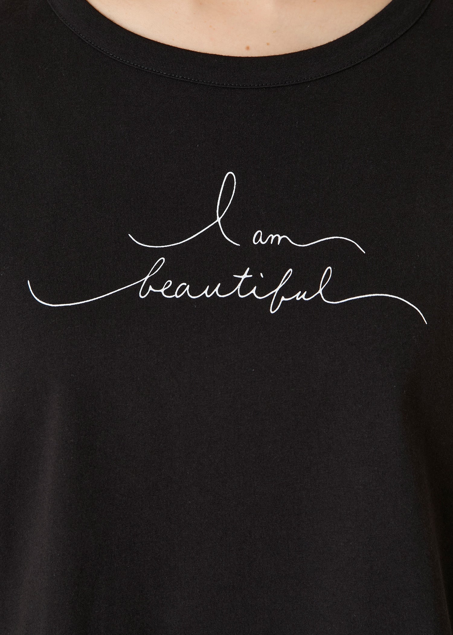 オーガニックコットン天竺 メッセージTシャツ