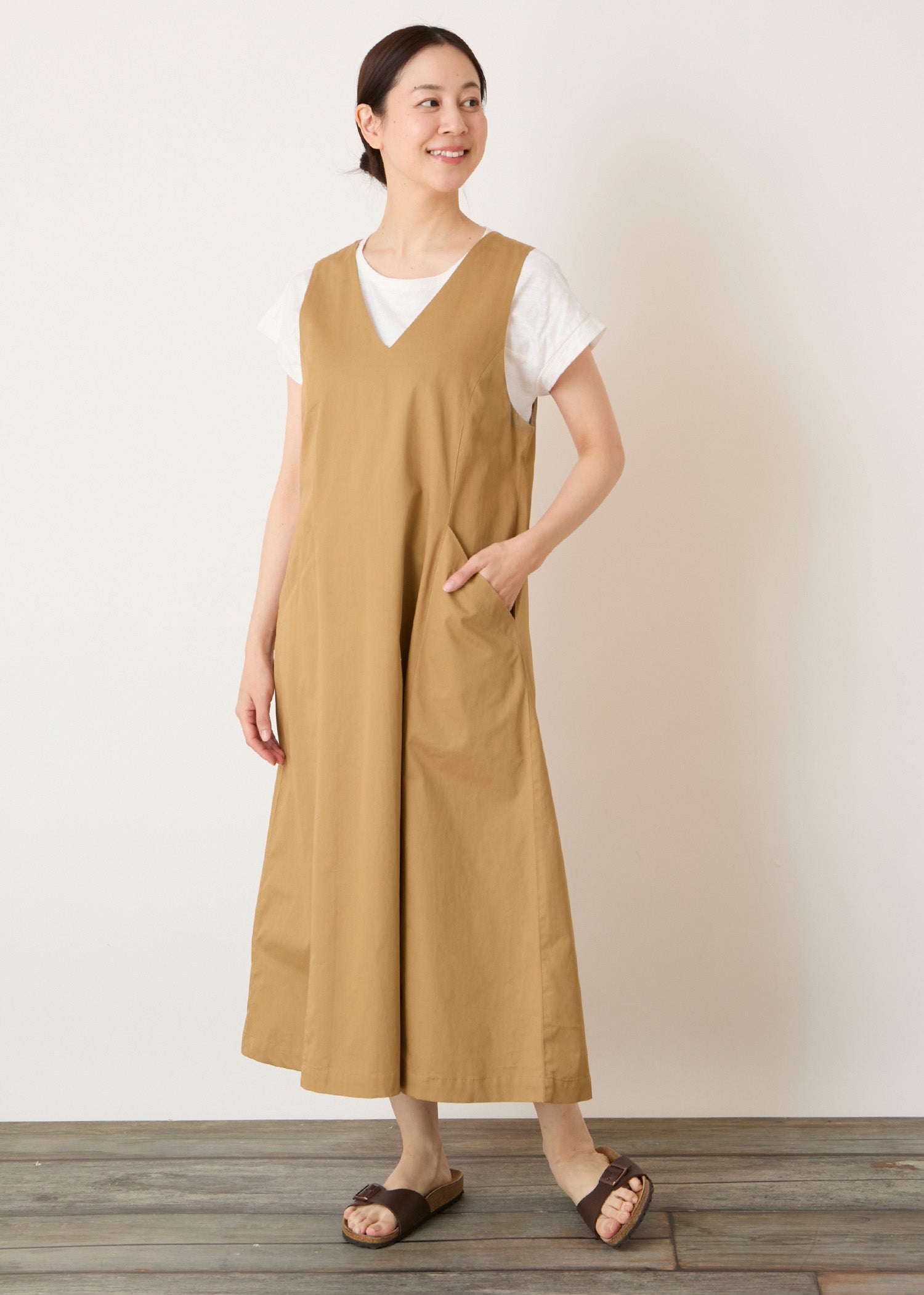 身長：162cm　着用サイズ：M