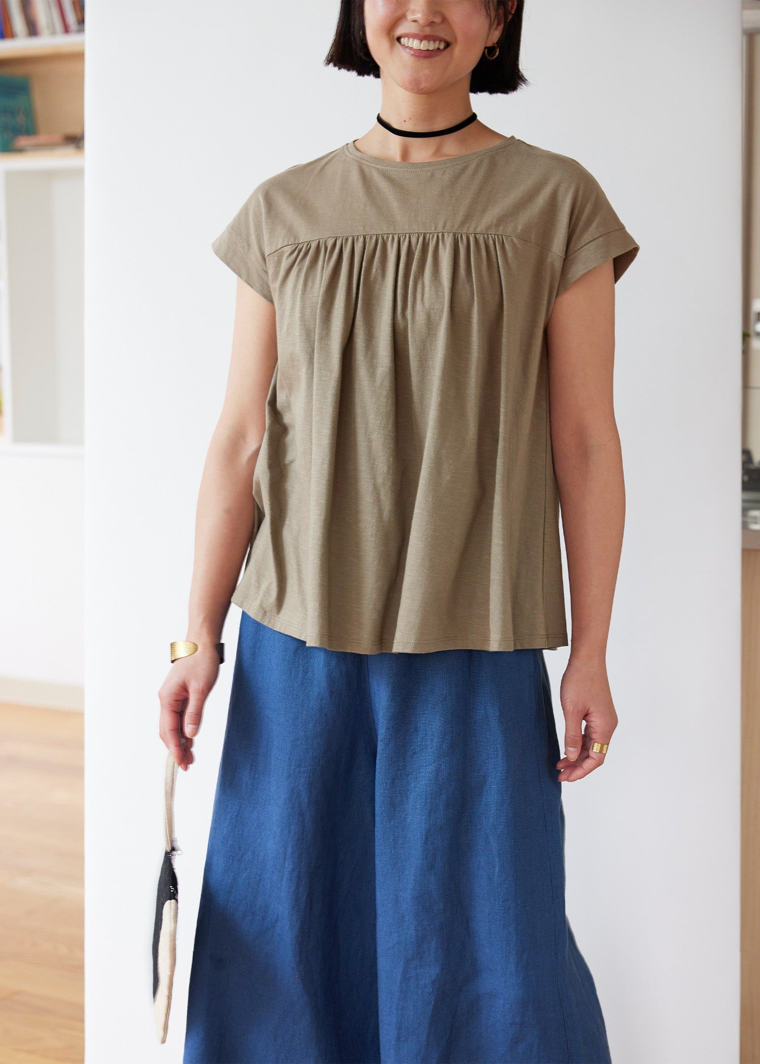 身長：170cm　着用サイズ：M